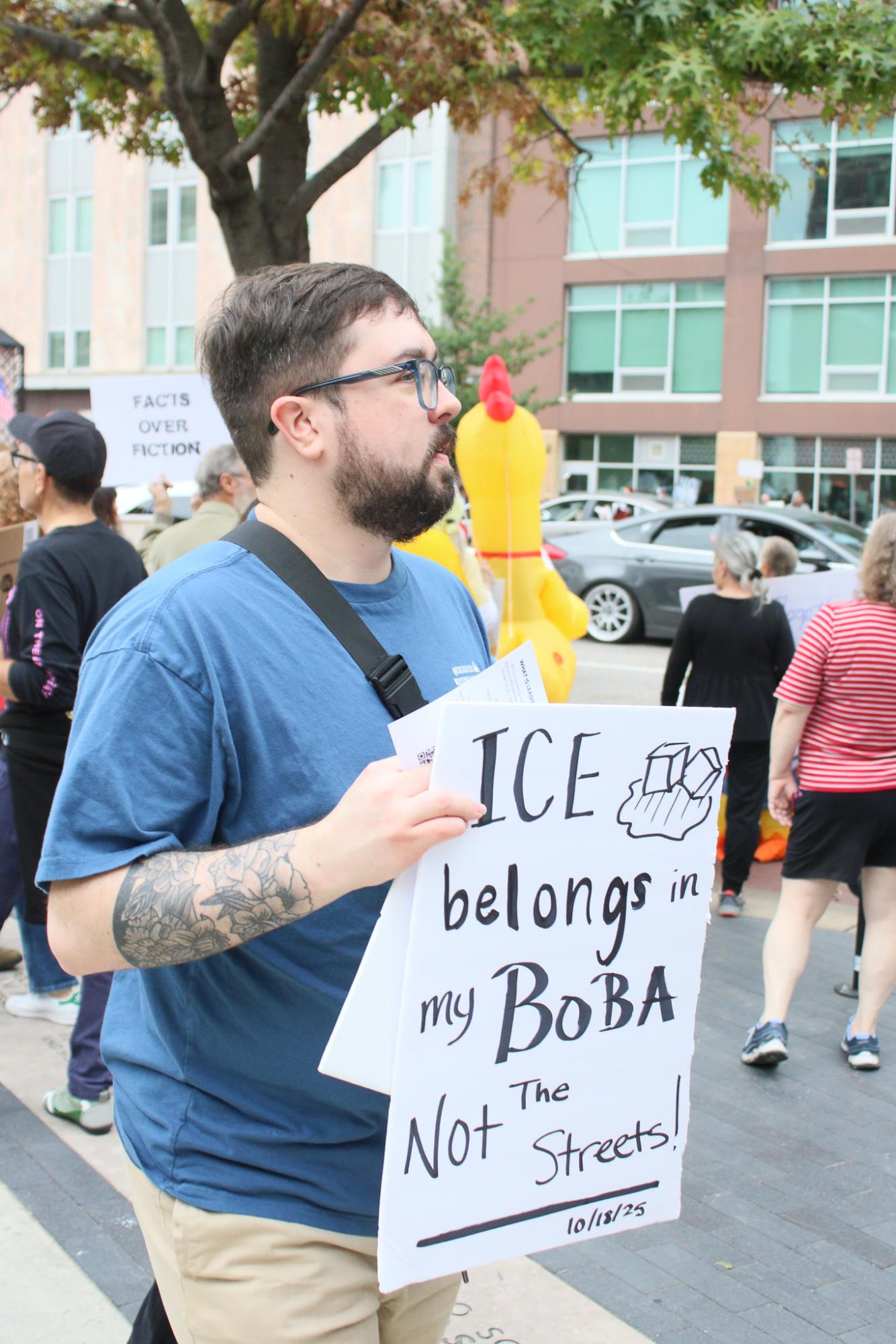 No Kings Protest (Photos by Ava Mbawuike)