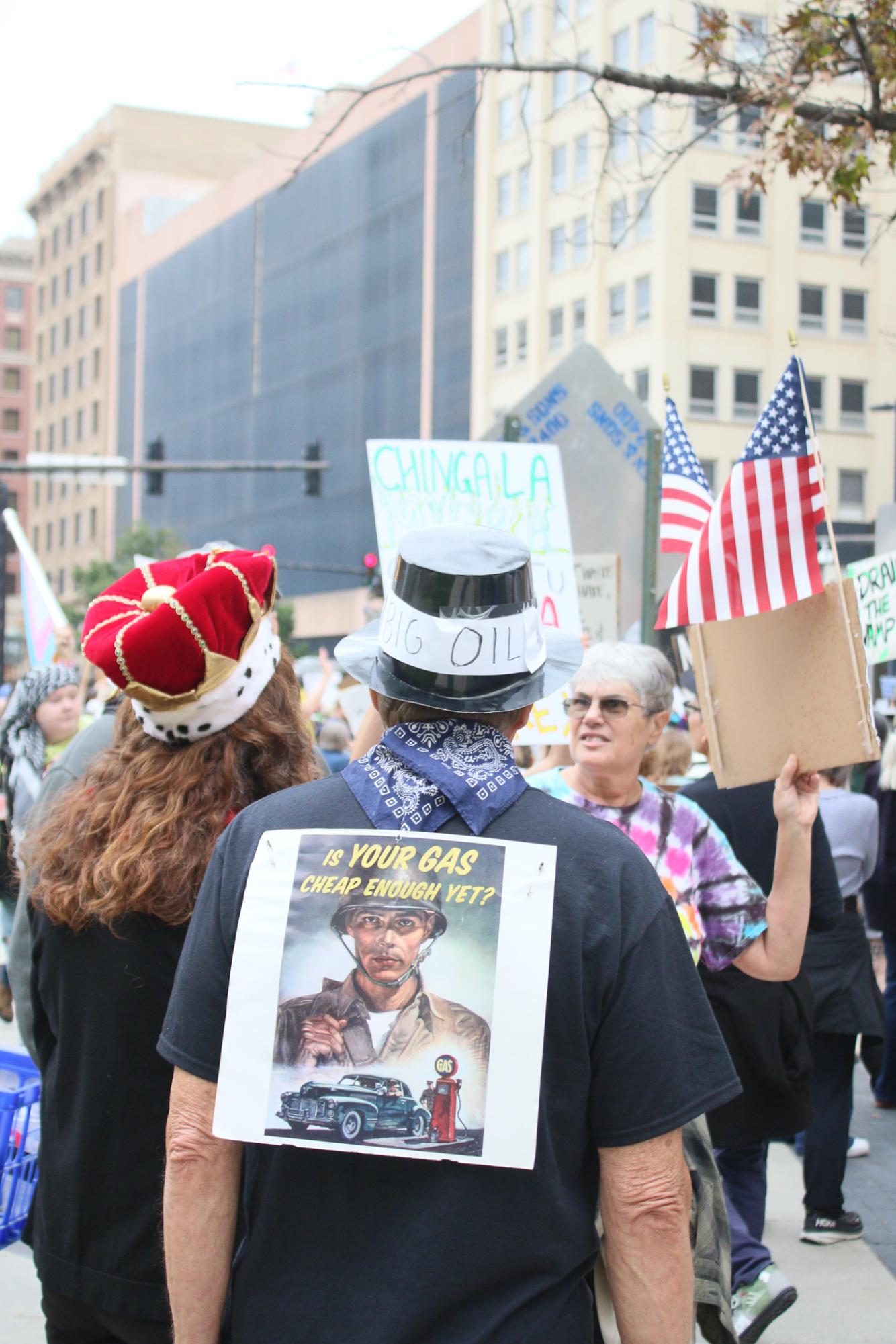 No Kings Protest (Photos by Ava Mbawuike)