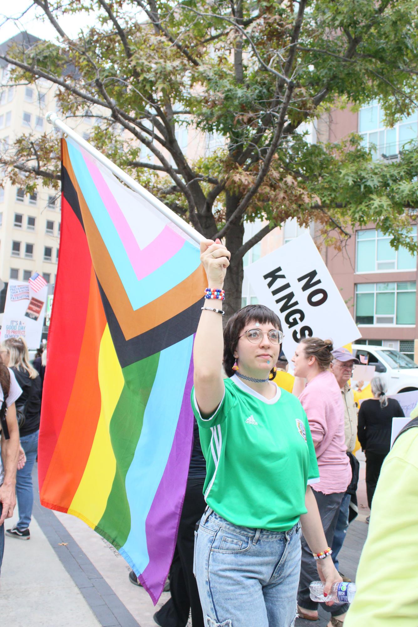 No Kings Protest (Photos by Ava Mbawuike)