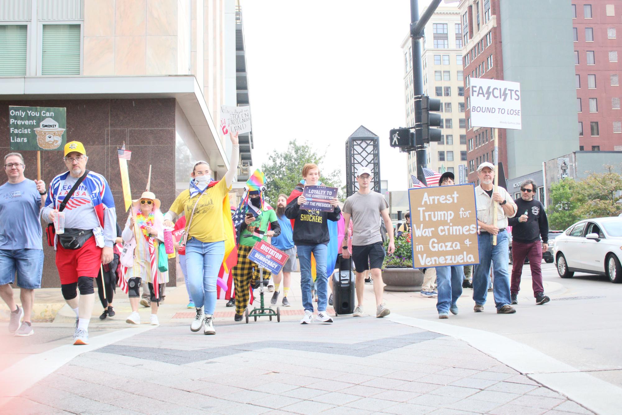No Kings Protest (Photos by Ava Mbawuike)