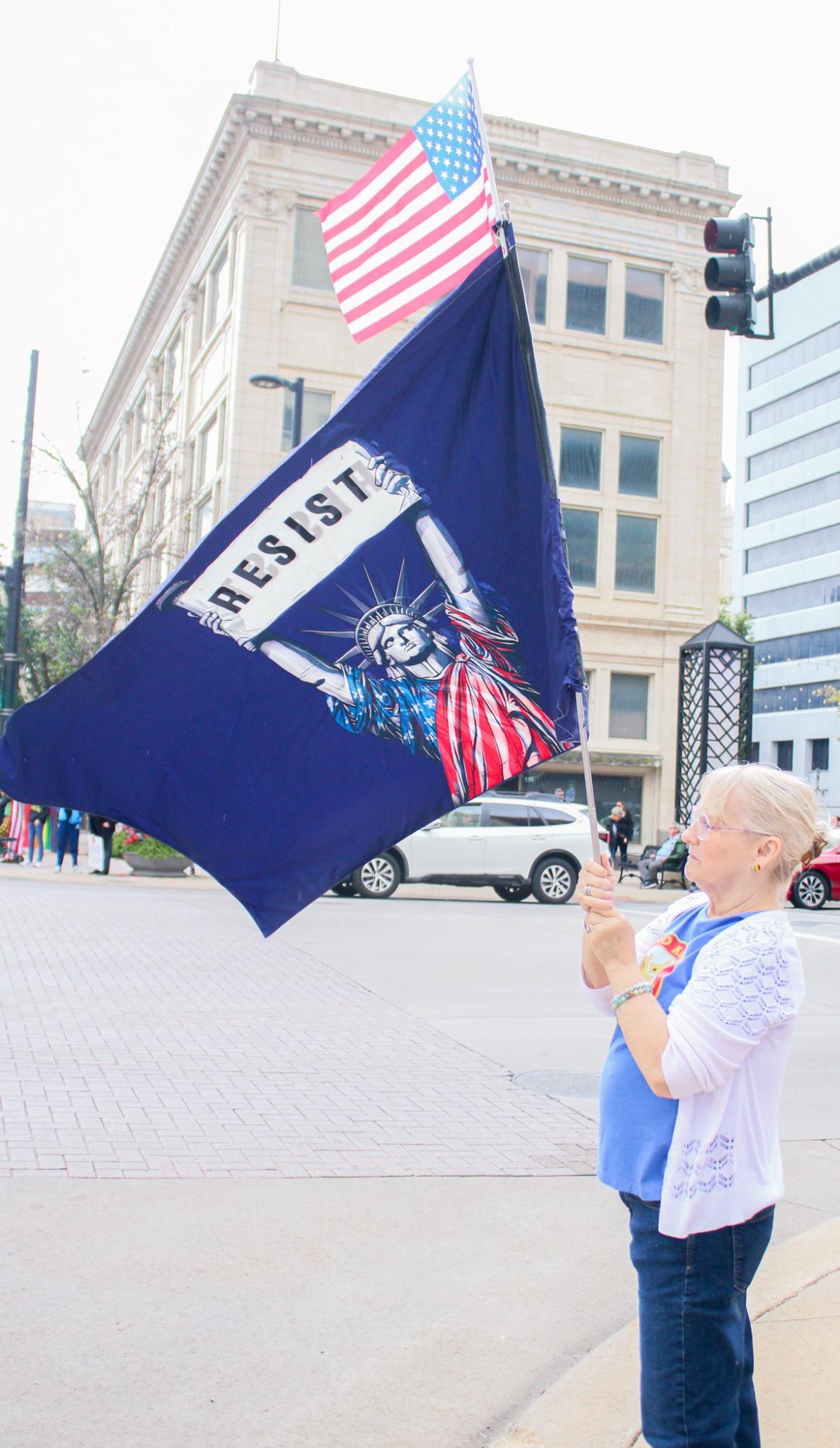 No Kings Protest (Photos by Ava Mbawuike)