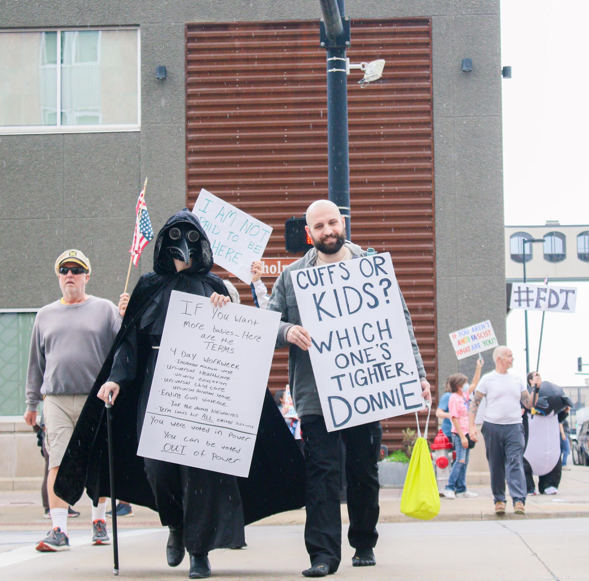 No Kings Protest (Photos by Ava Mbawuike)
