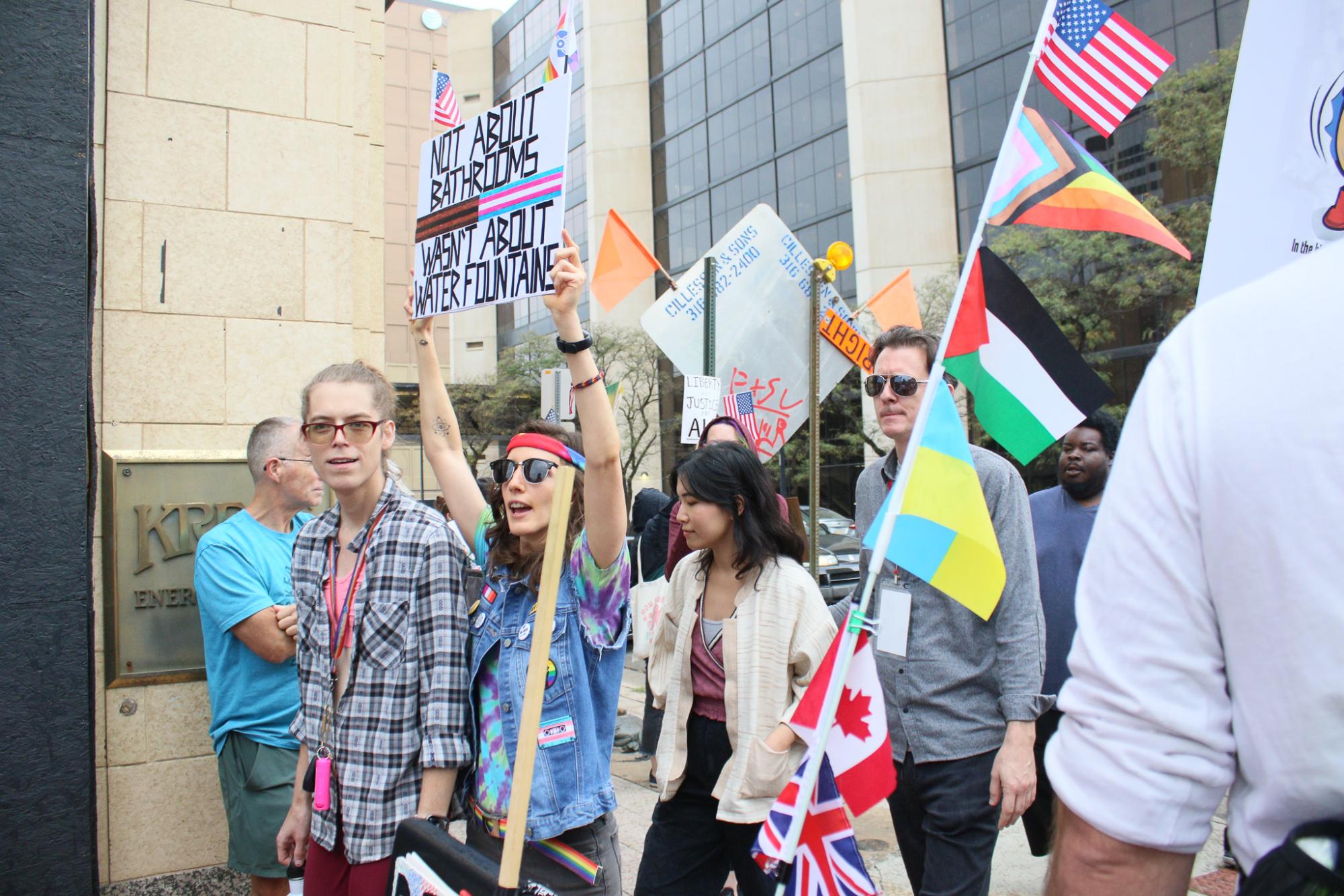 No Kings Protest (Photos by Ava Mbawuike)