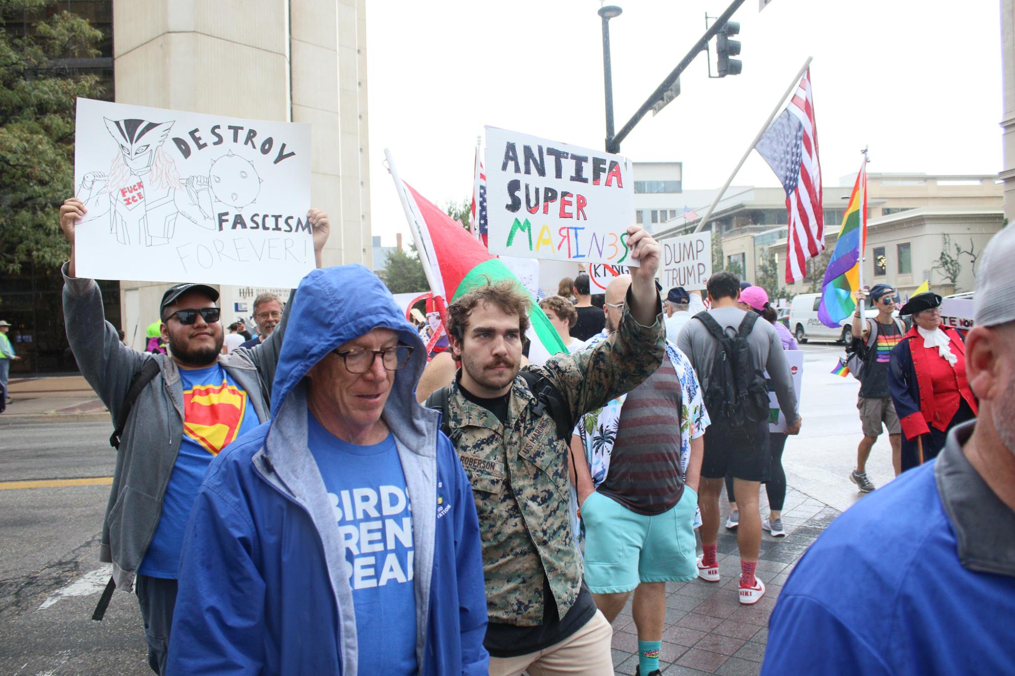 No Kings Protest (Photos by Ava Mbawuike)