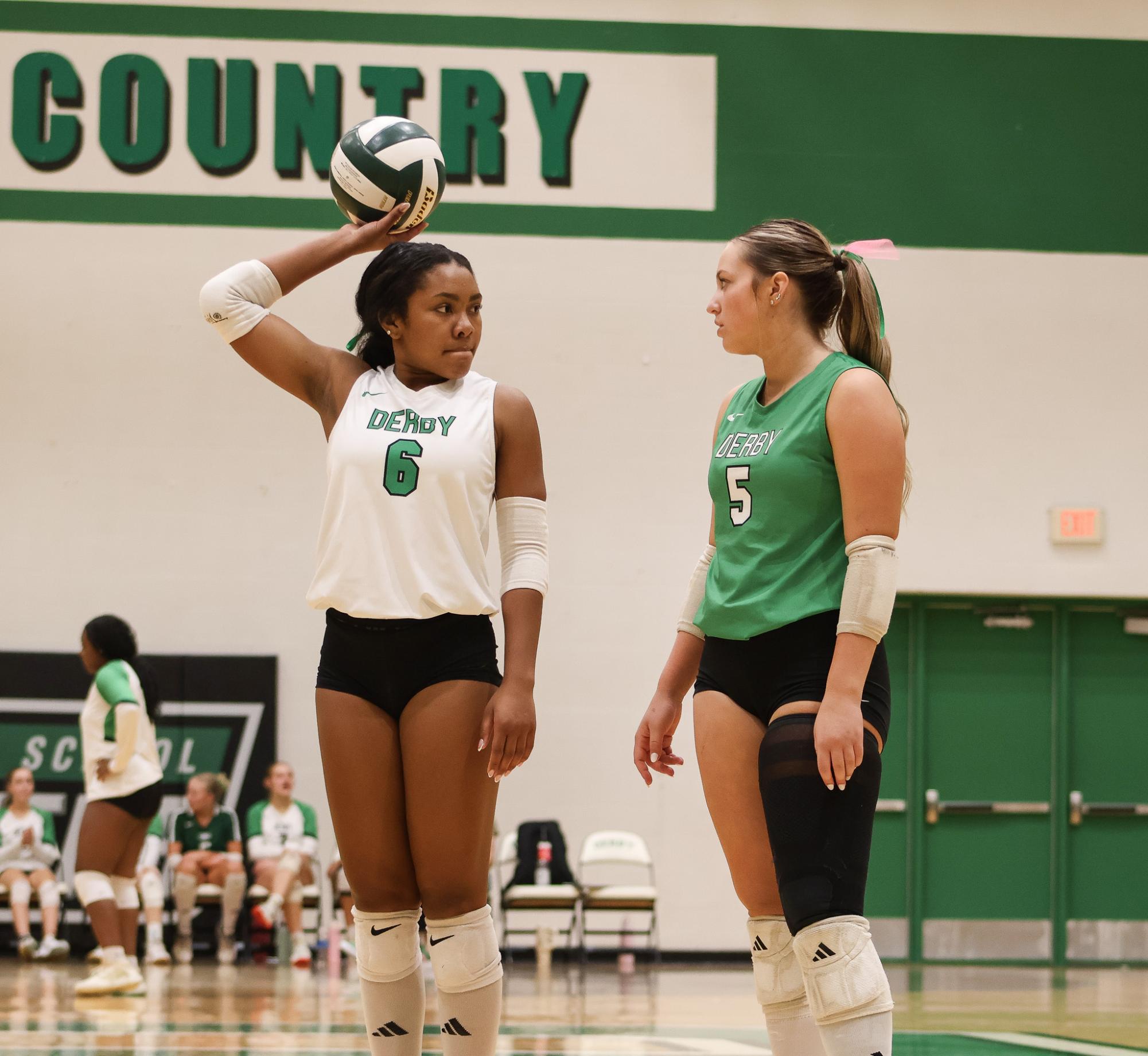 Volleyball vs. Valley Center (Photos by Bree Stuhlsatz)