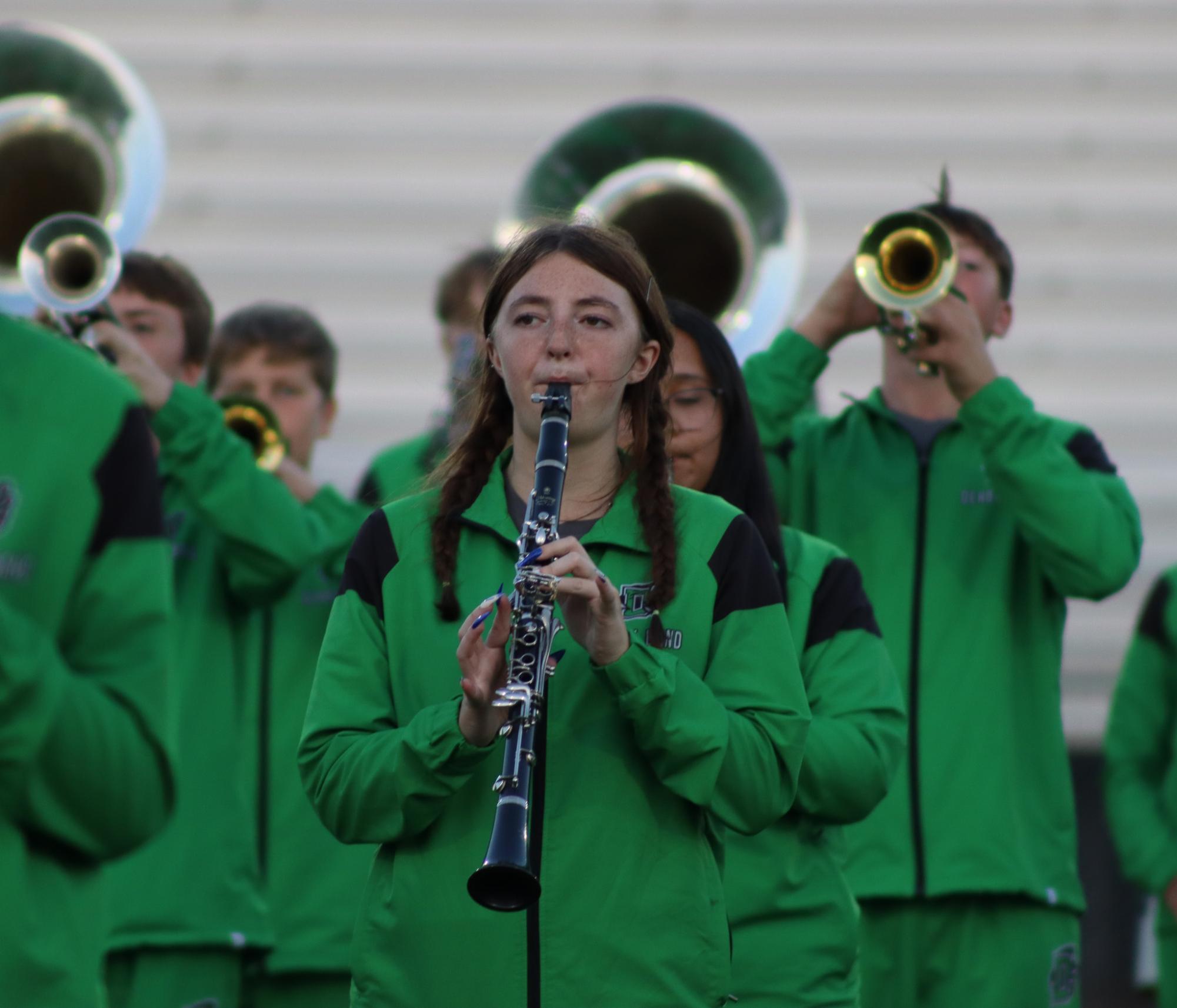 Derby vs Hutch - Homecoming football game (Photos by Isabella Webb)