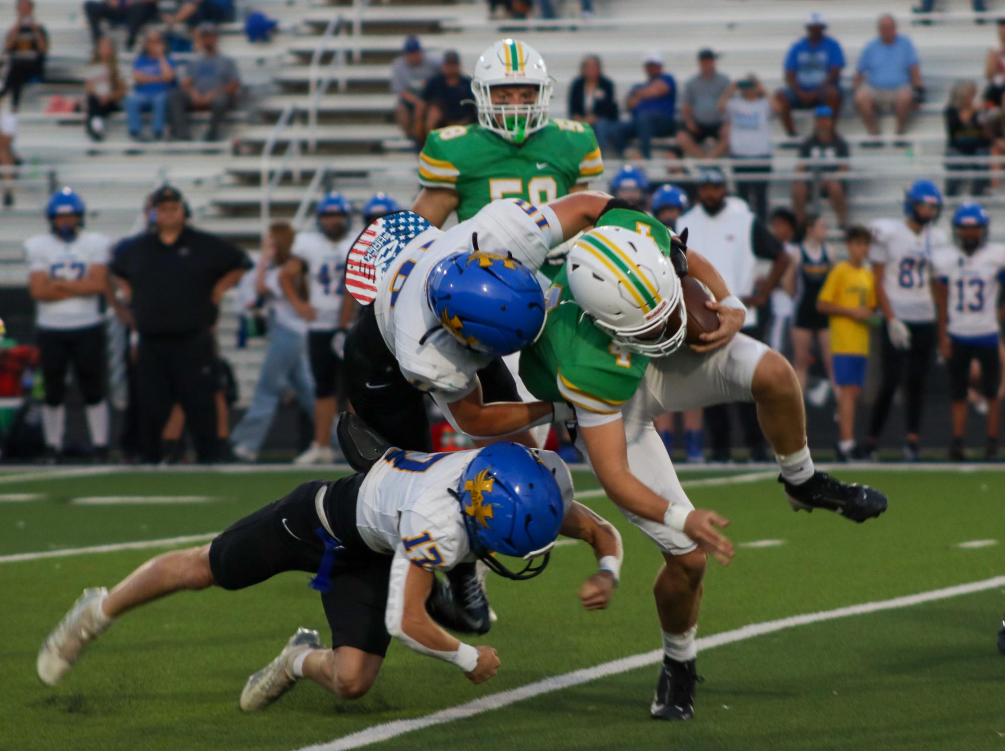 Derby vs Hutch - Homecoming football game (Photos by Isabella Webb)