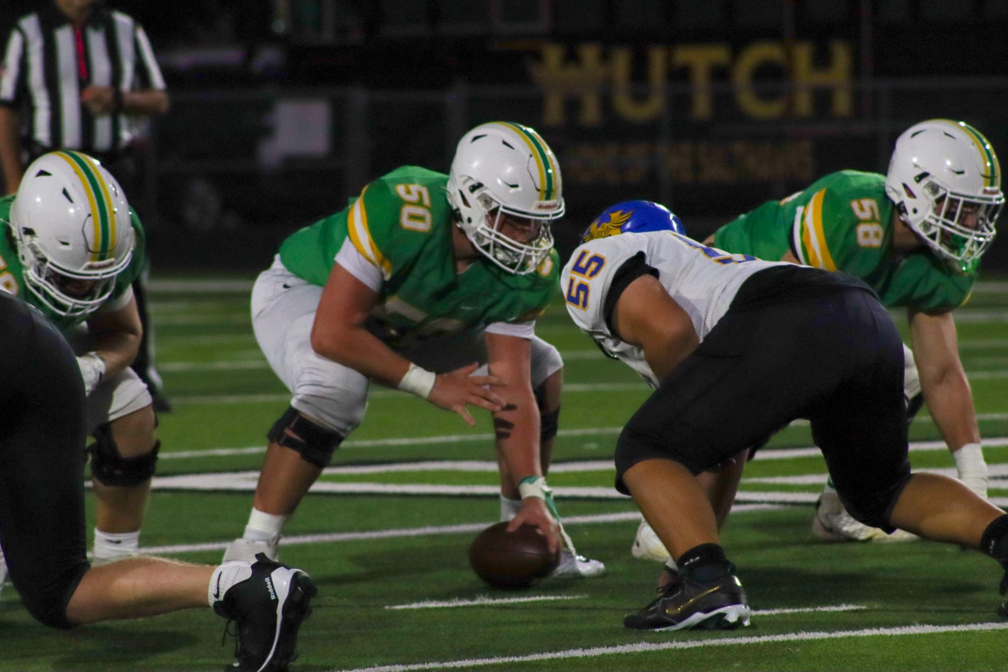 Derby vs Hutch - Homecoming football game (Photos by Isabella Webb)