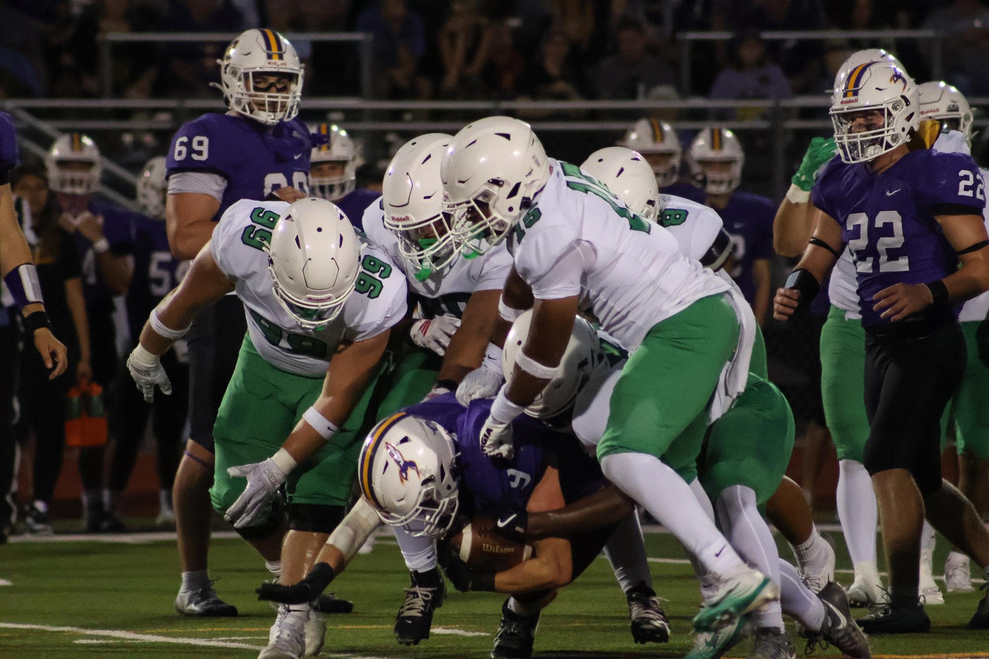 Football vs. Valley Center (Photos by Bree Stuhlsatz)