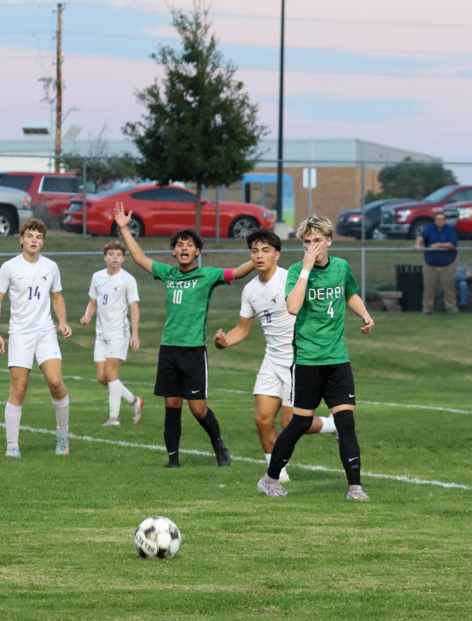 Boys varsity soccer vs. Valley Center (Photos by Delainey Stephenson)