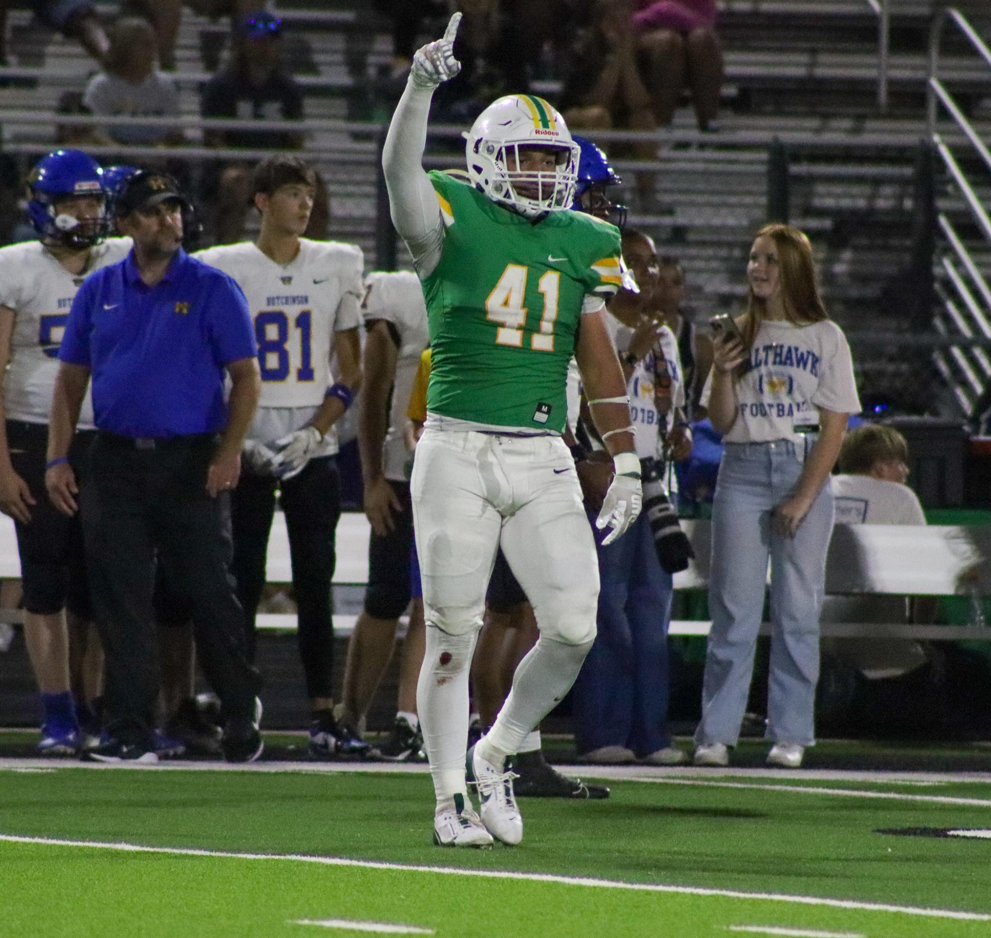 Derby vs Hutch - Homecoming football game (Photos by Isabella Webb)