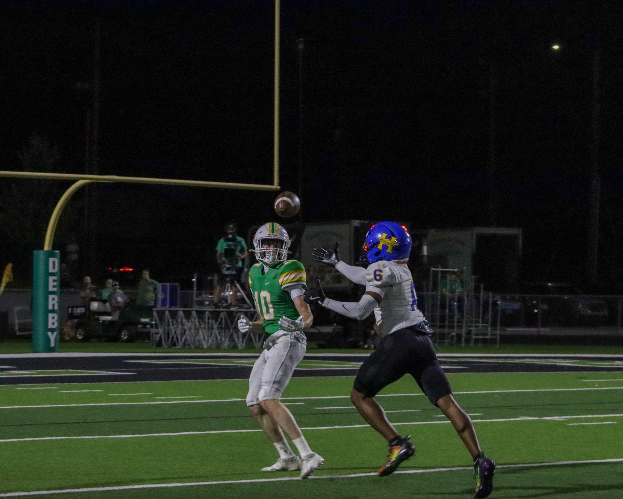 Derby vs Hutch - Homecoming football game (Photos by Isabella Webb)