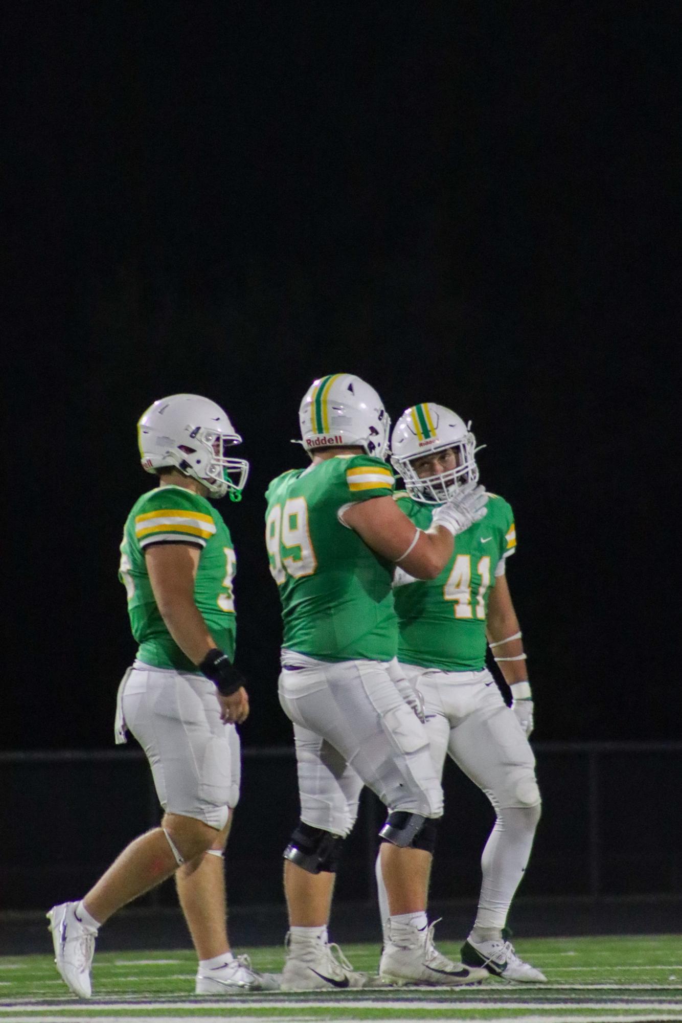 Derby vs Hutch - Homecoming football game (Photos by Isabella Webb)