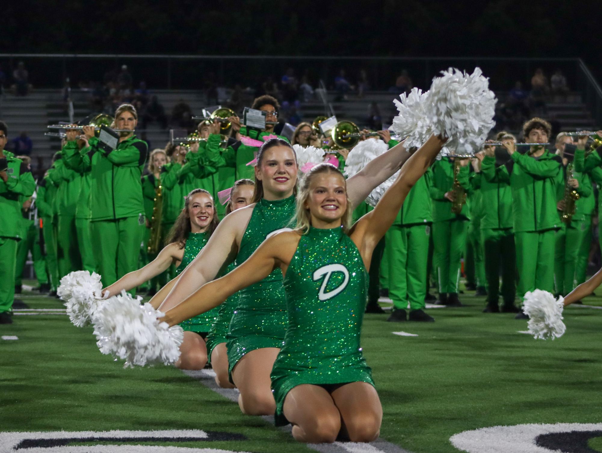 Derby vs Hutch - Homecoming football game (Photos by Isabella Webb)
