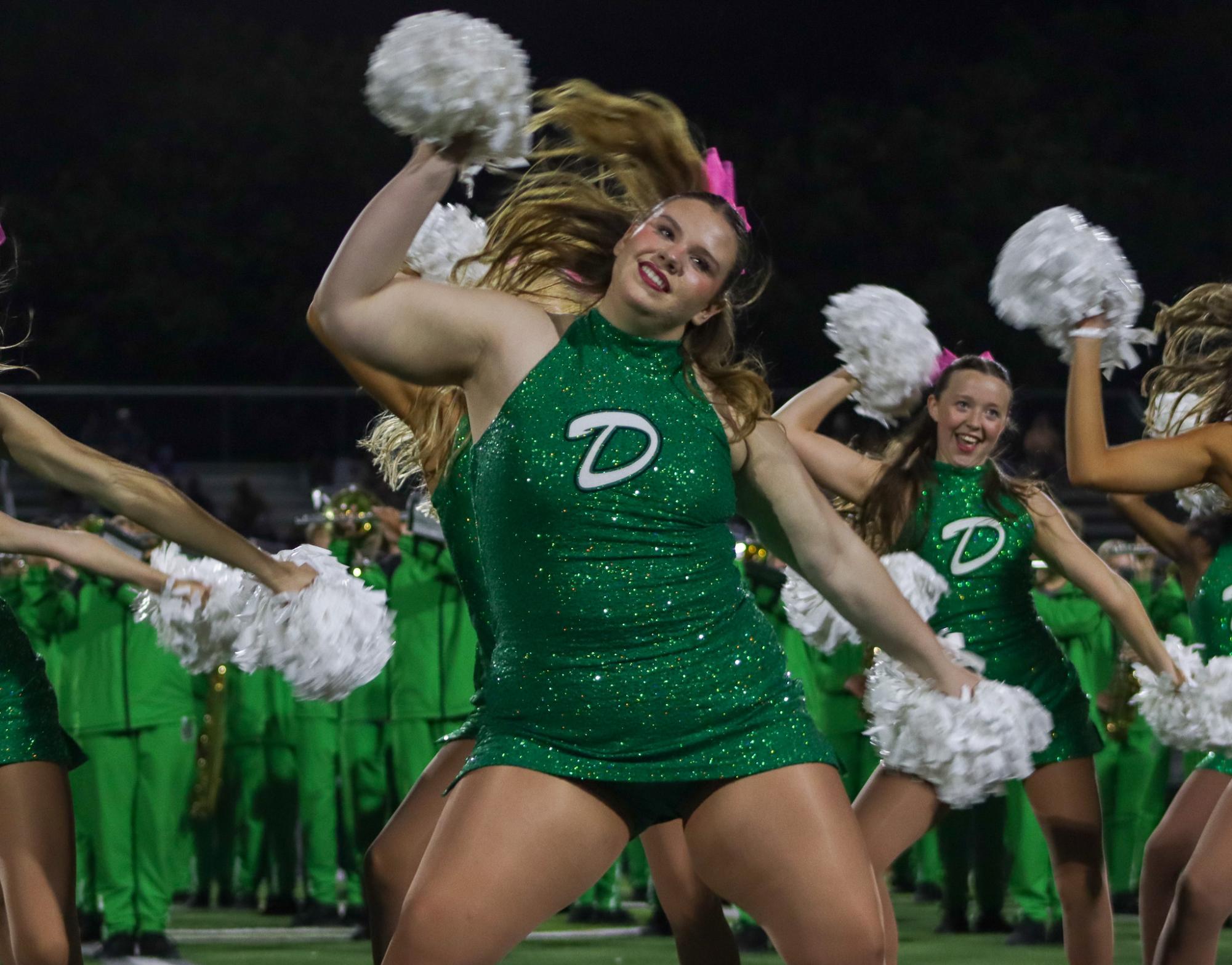 Derby vs Hutch - Homecoming football game (Photos by Isabella Webb)