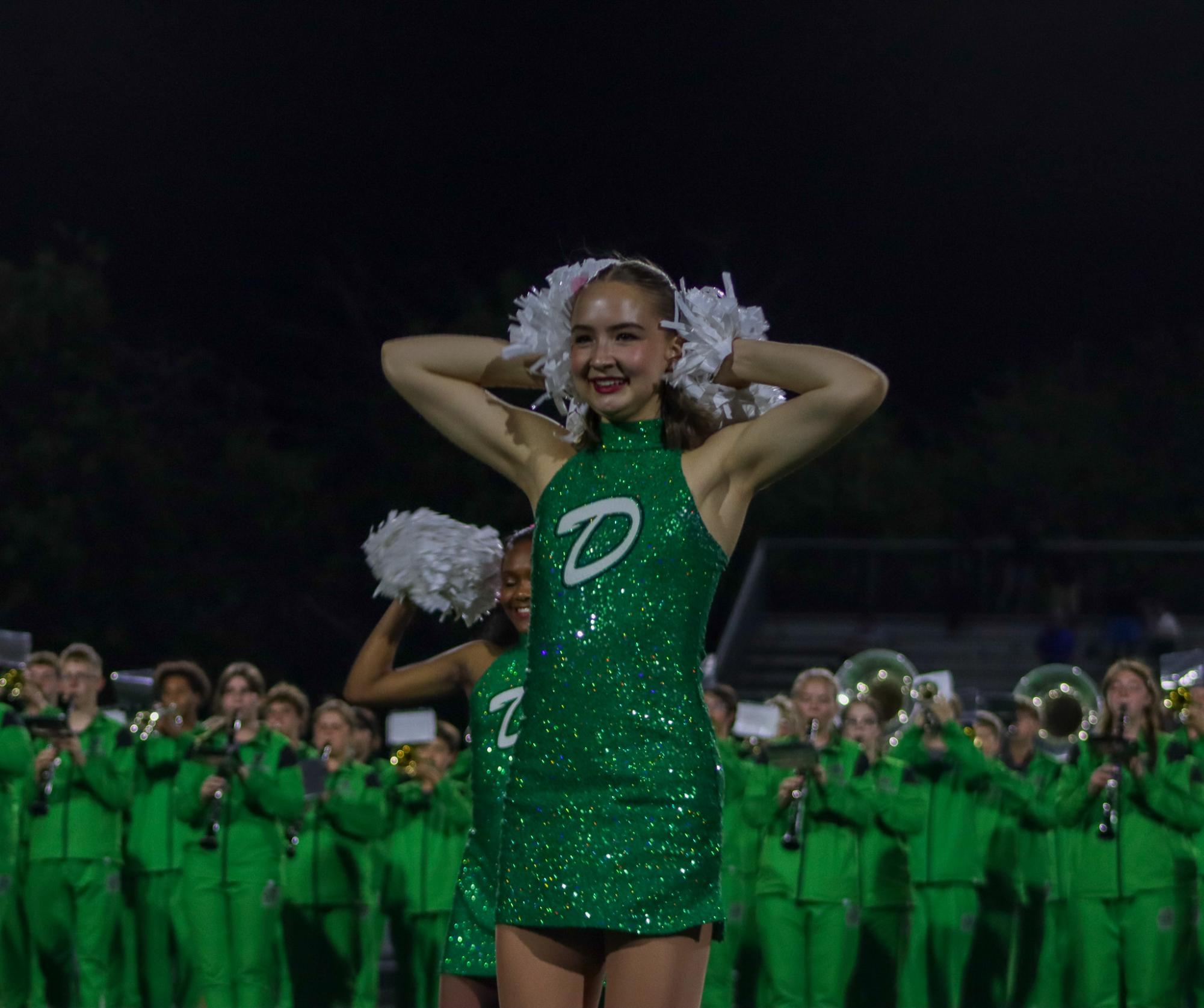 Derby vs Hutch - Homecoming football game (Photos by Isabella Webb)