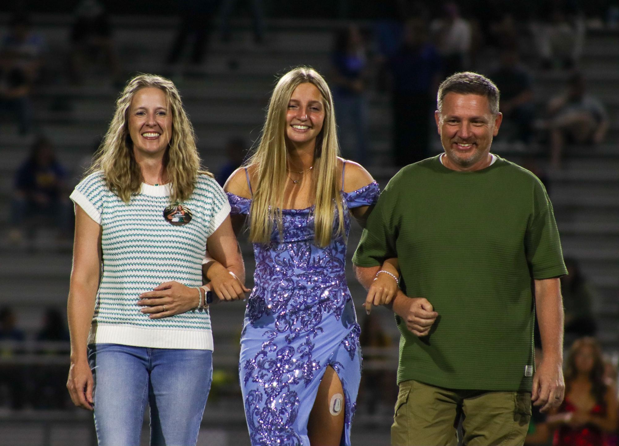 Derby vs Hutch - Homecoming football game (Photos by Isabella Webb)
