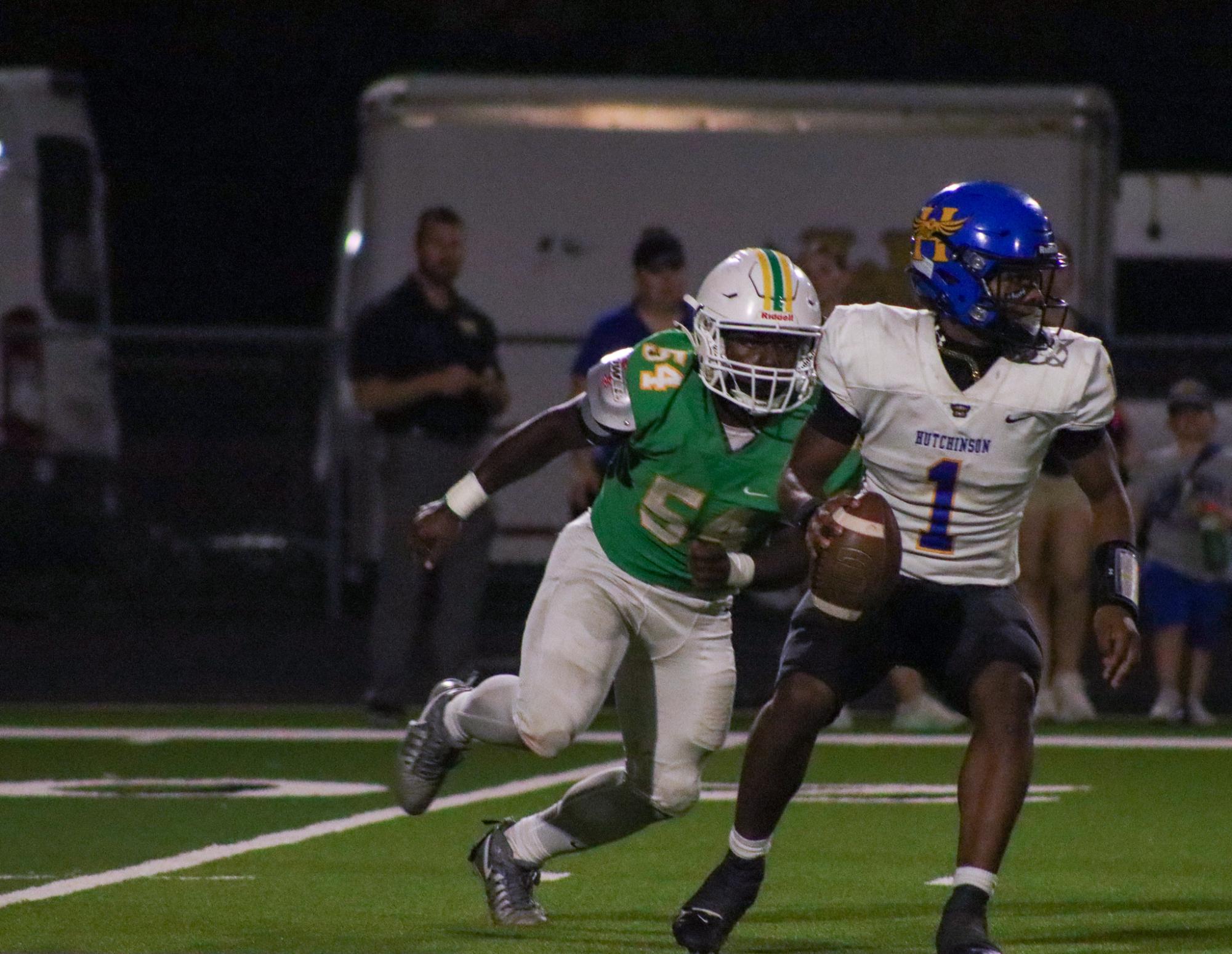Derby vs Hutch - Homecoming football game (Photos by Isabella Webb)