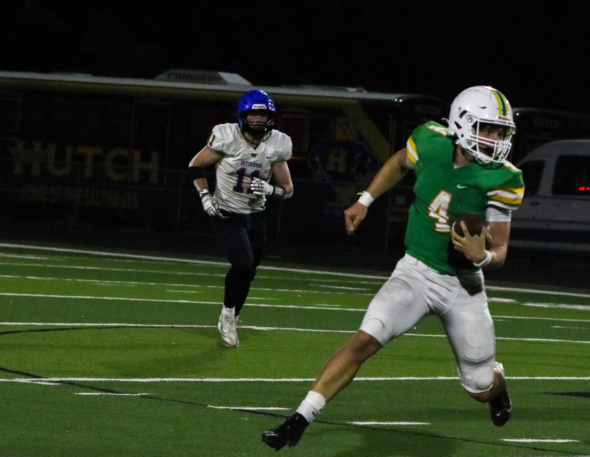 Derby vs Hutch - Homecoming football game (Photos by Isabella Webb)