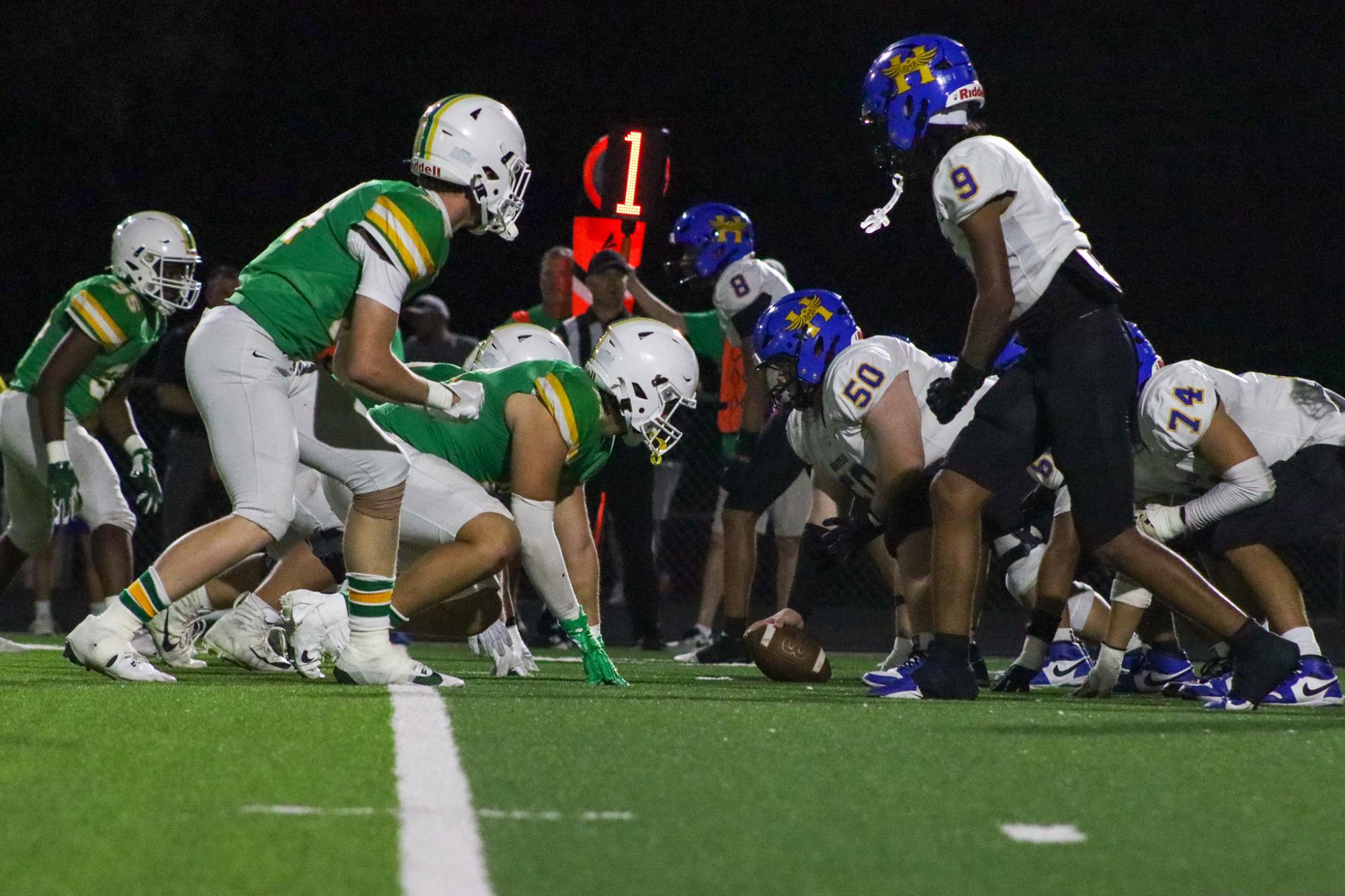 Derby vs Hutch - Homecoming football game (Photos by Isabella Webb)