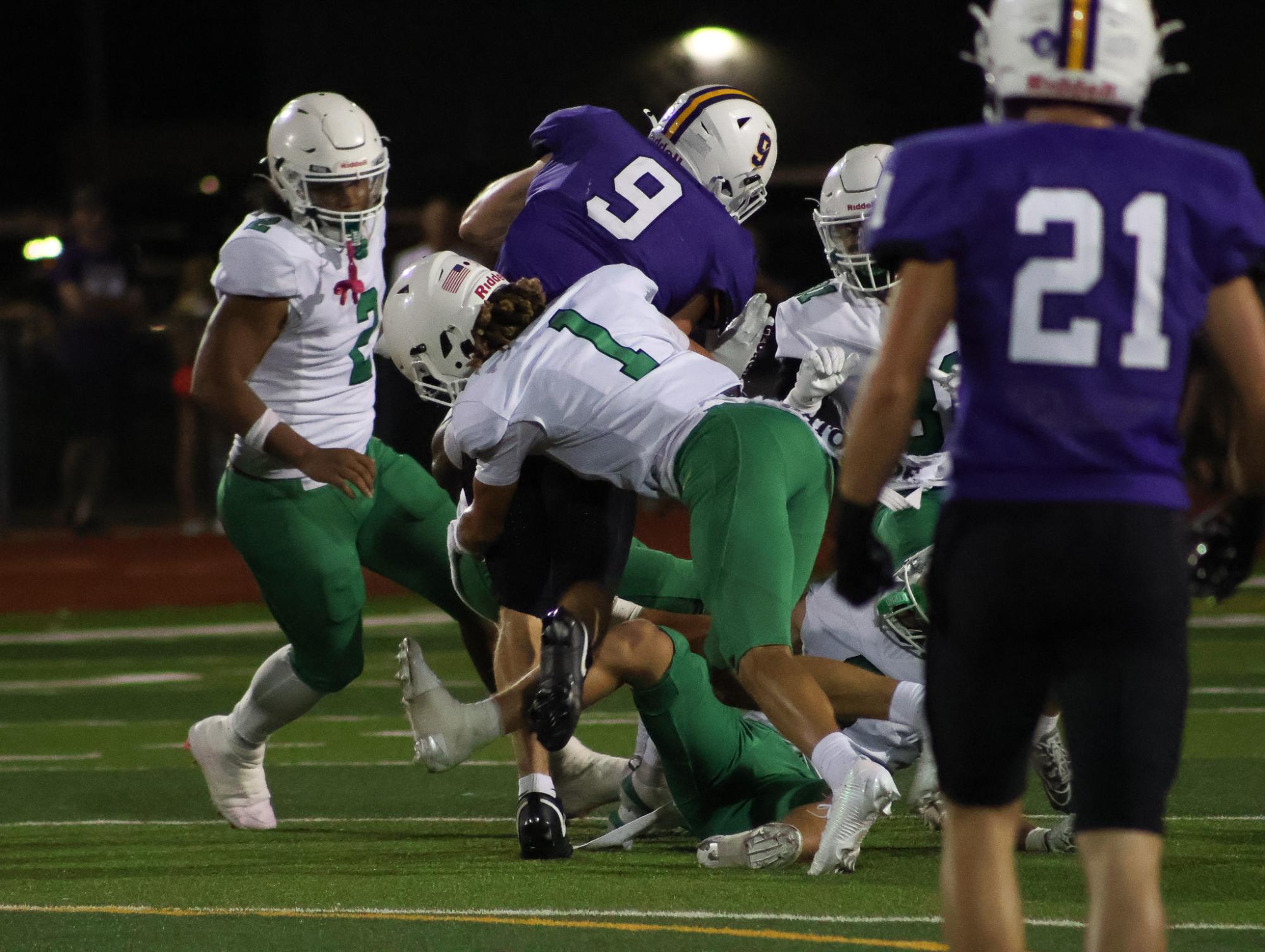 Football vs. Valley Center (Photos by Bree Stuhlsatz)