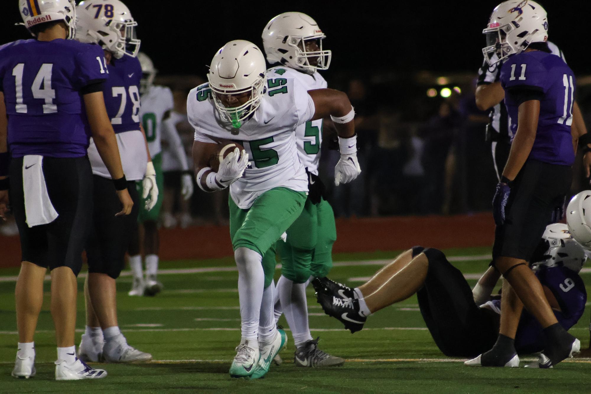 Football vs. Valley Center (Photos by Bree Stuhlsatz)