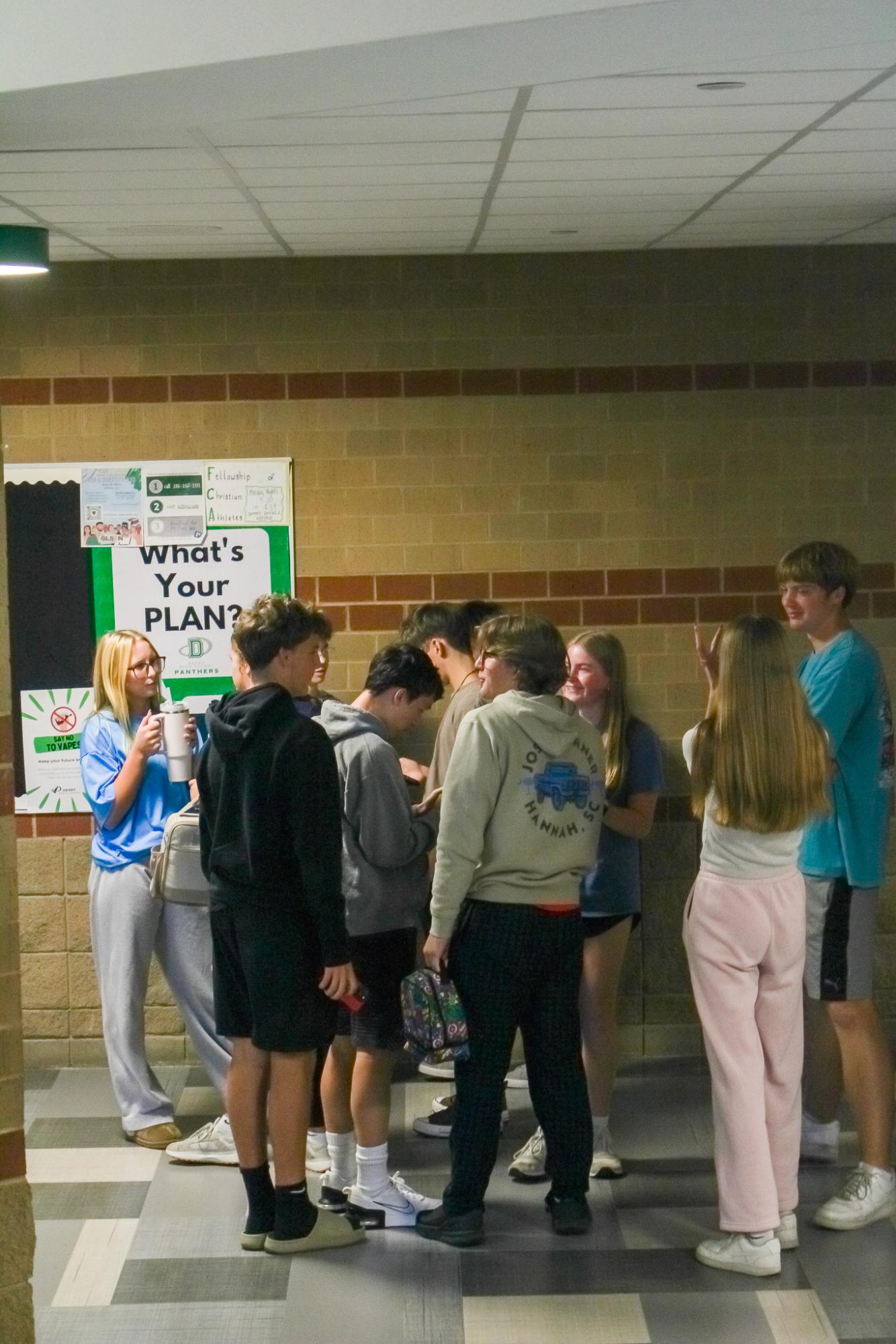 Passing Period after lunch (Photos by Bella Johnson)