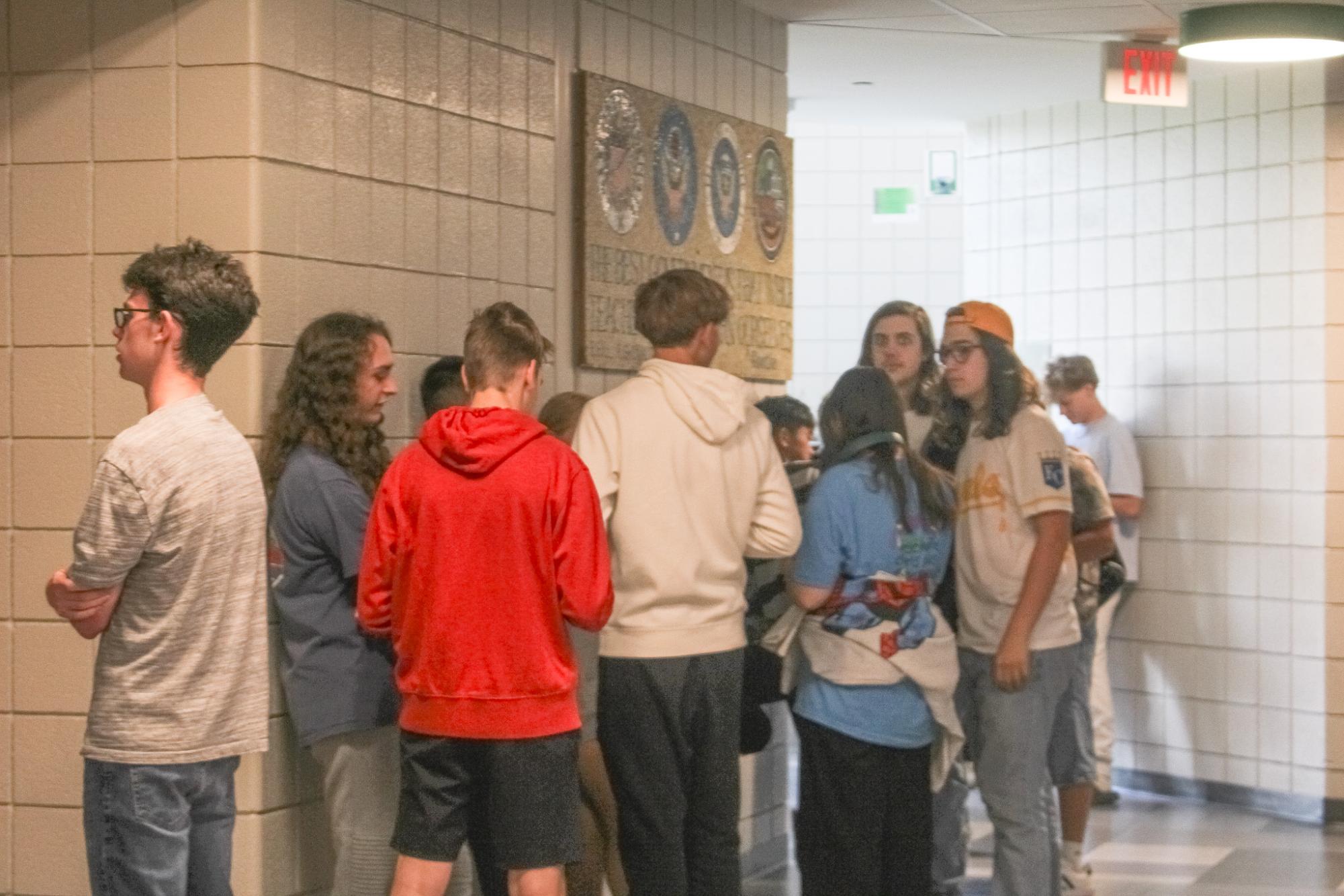 Passing Period after lunch (Photos by Bella Johnson)