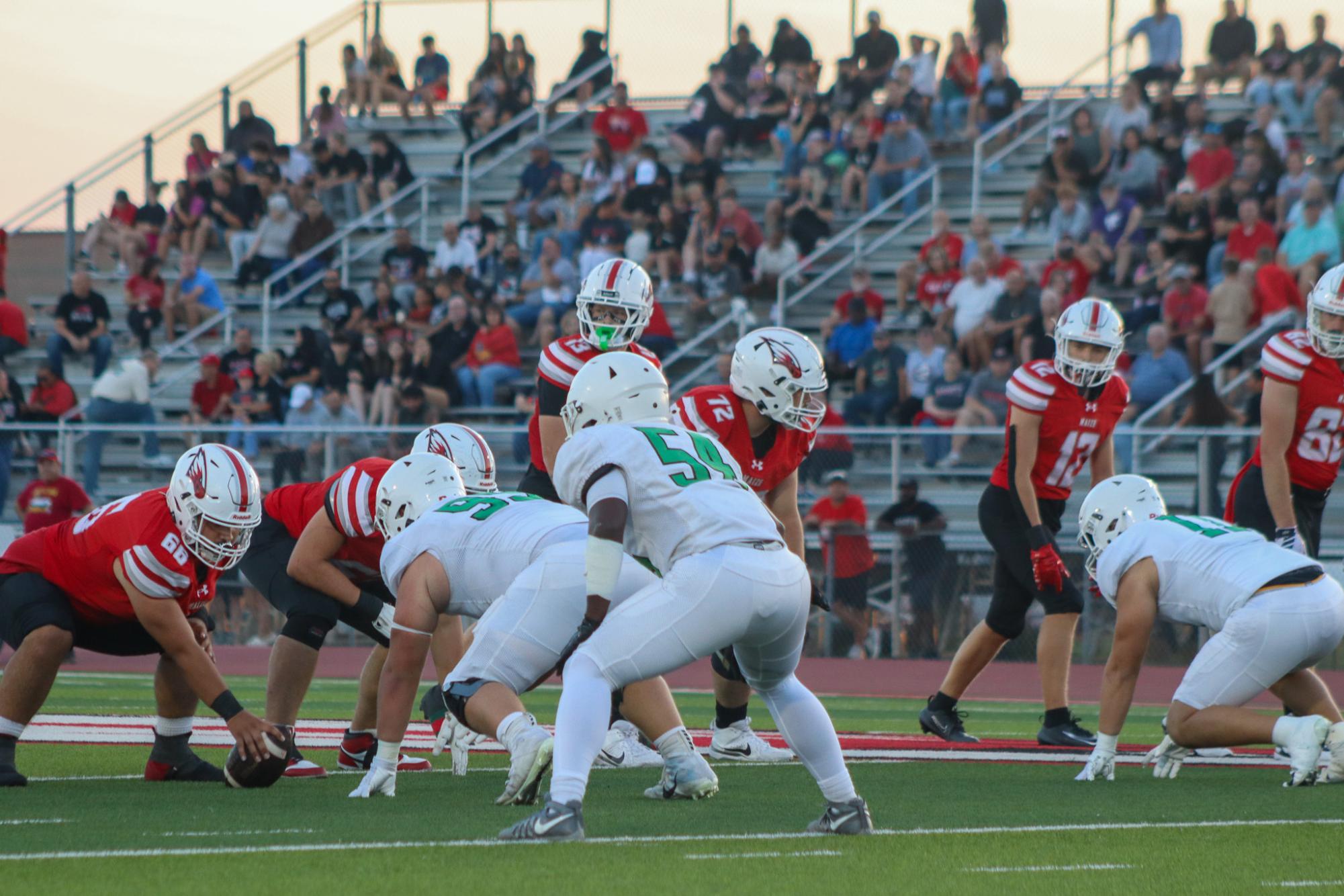 Varsity football vs. Maize (Photos by Delainey Stephenson)