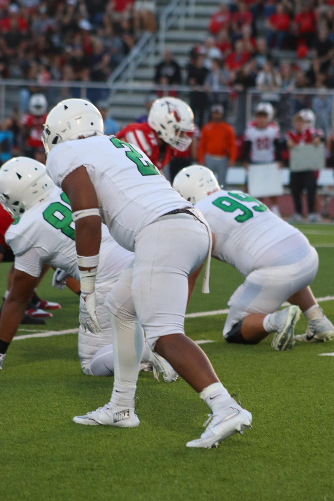 Varsity football vs. Maize (Photos by Delainey Stephenson)