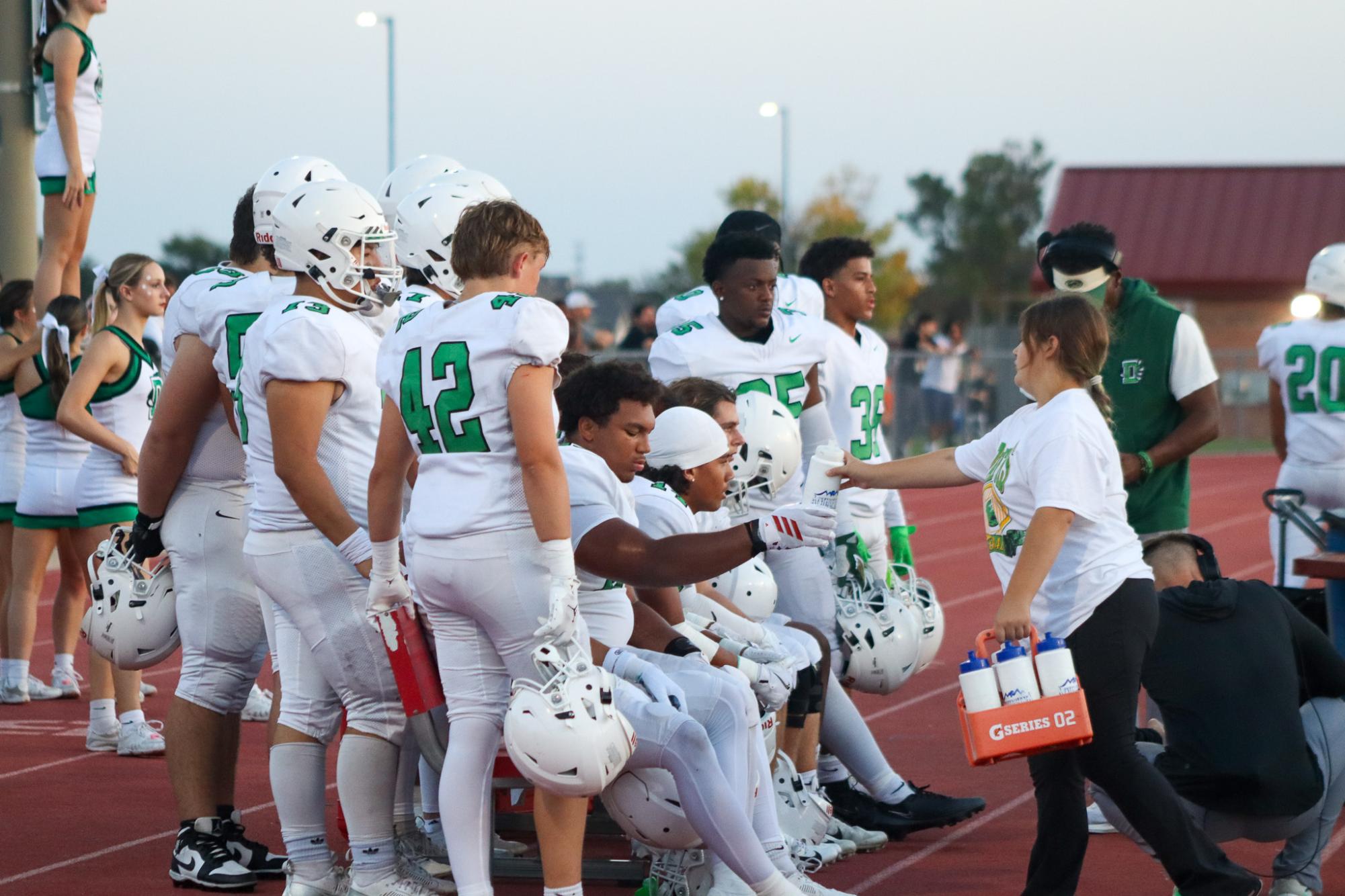 Varsity football vs. Maize (Photos by Delainey Stephenson)