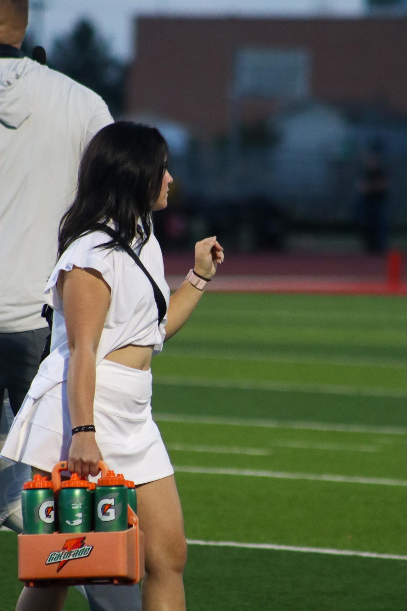 Varsity football vs. Maize (Photos by Delainey Stephenson)