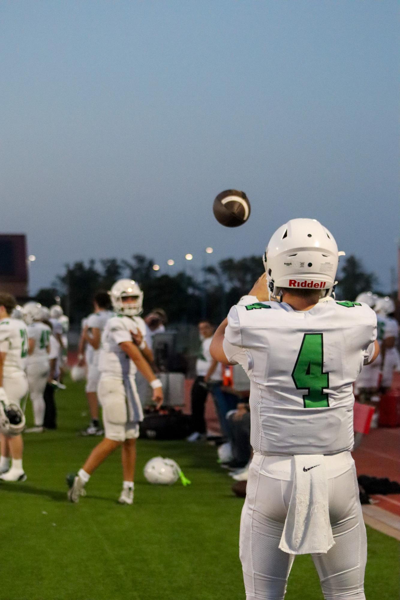 Varsity football vs. Maize (Photos by Delainey Stephenson)