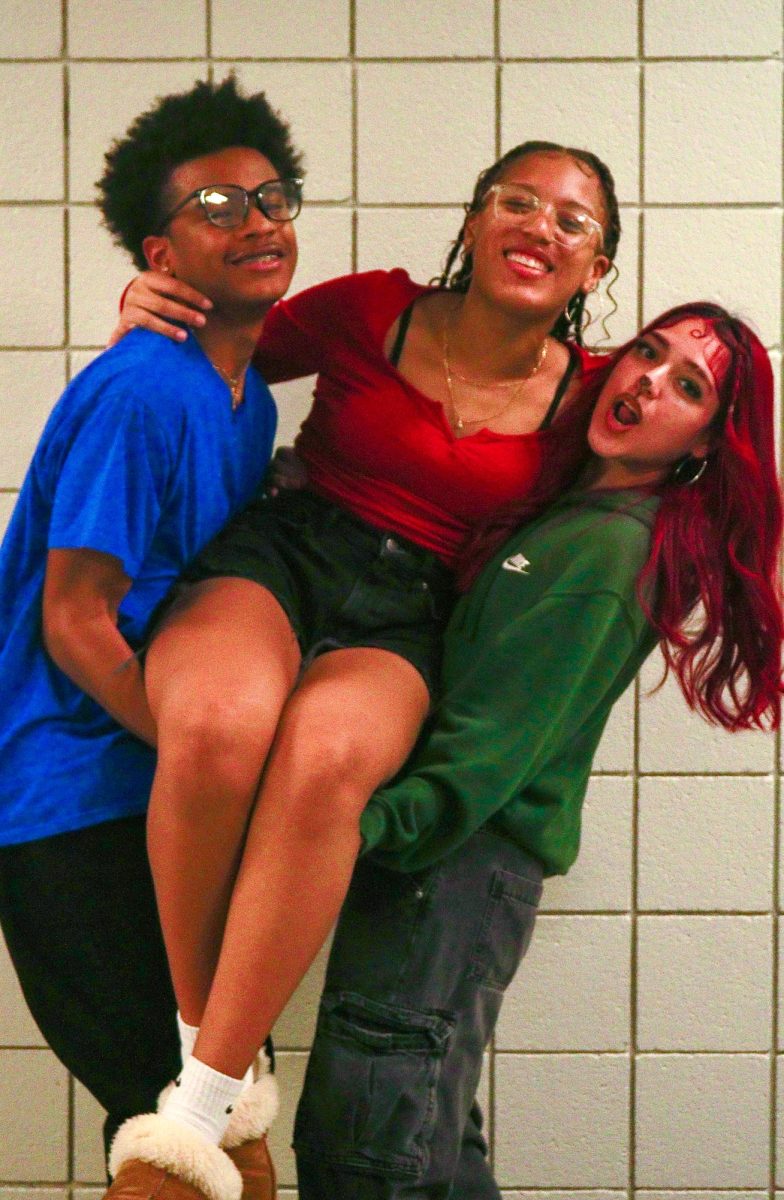 Friends dressed as Alvin and the Chipmunks