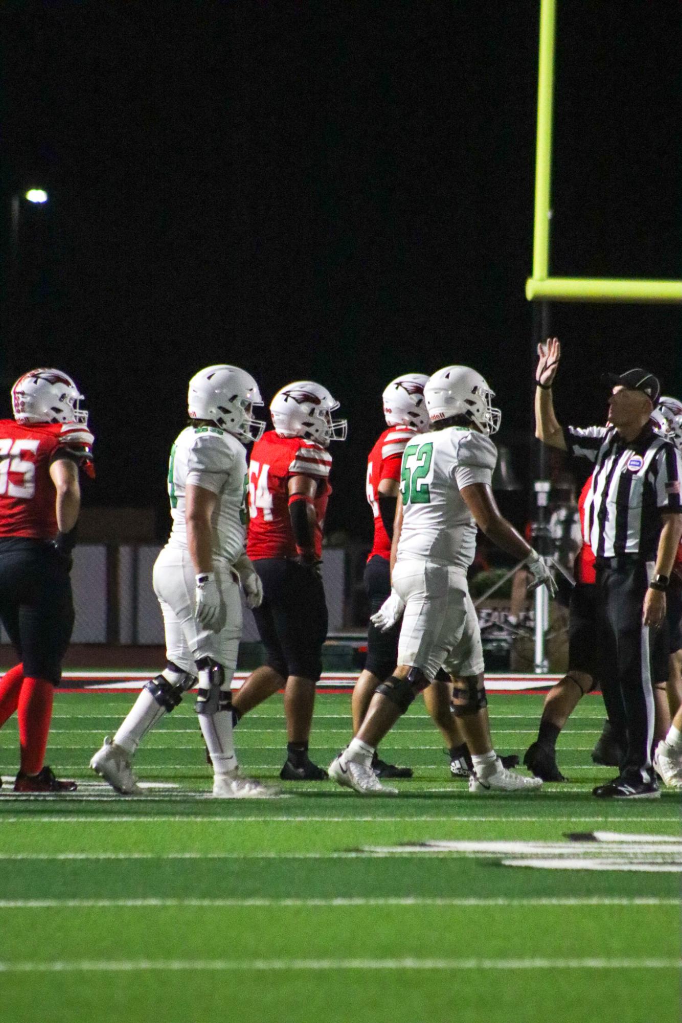 Varsity football vs. Maize (Photos by Delainey Stephenson)