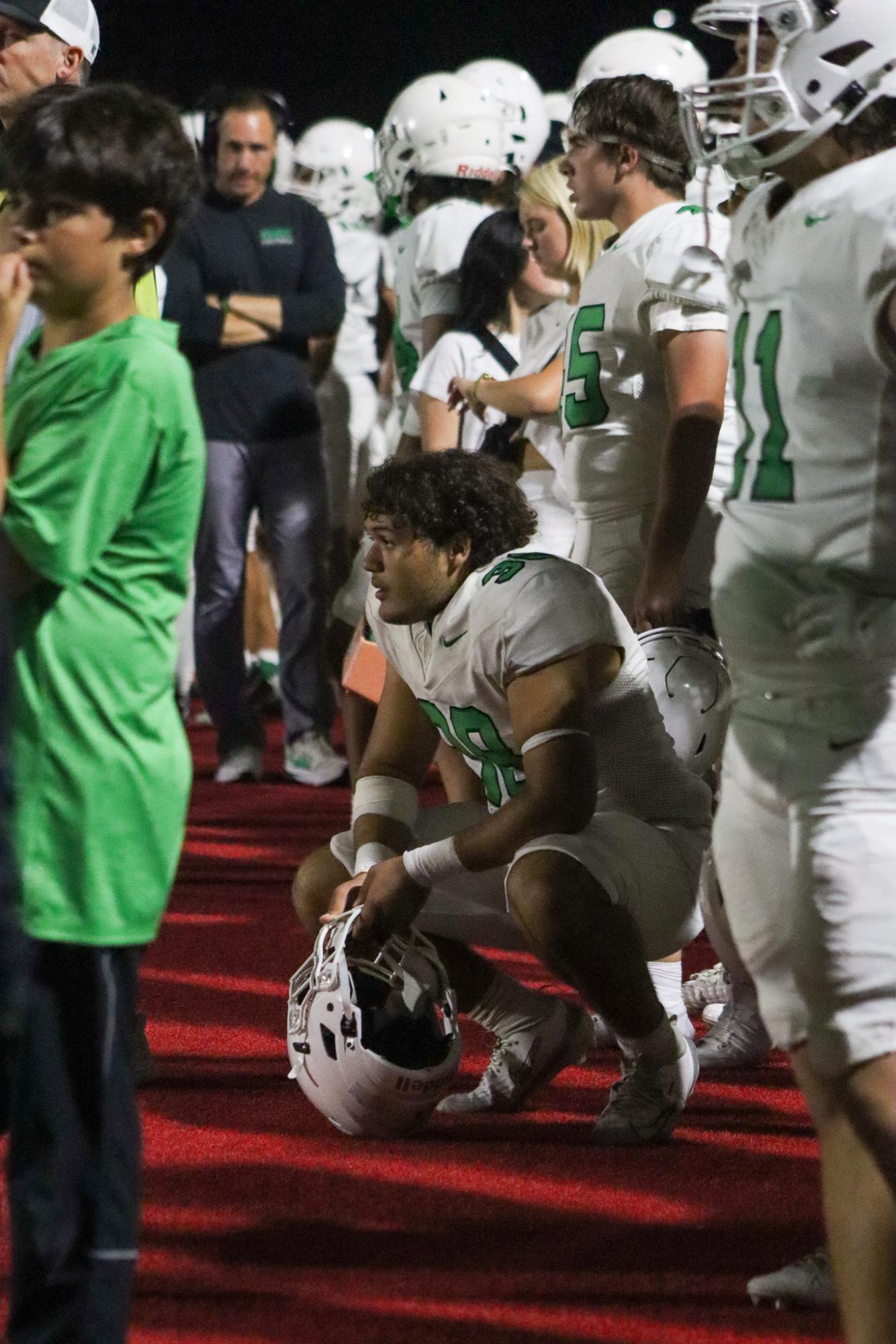 Varsity football vs. Maize (Photos by Delainey Stephenson)