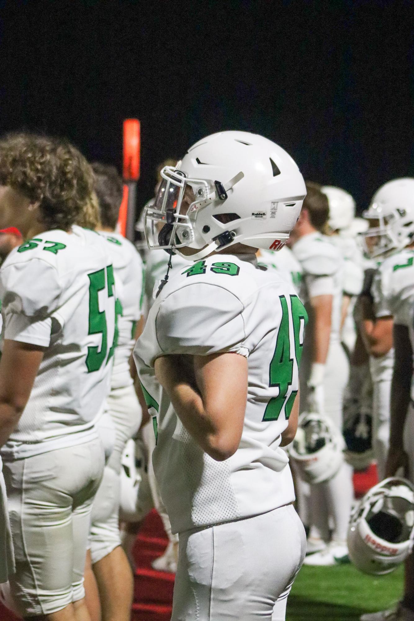 Varsity football vs. Maize (Photos by Delainey Stephenson)