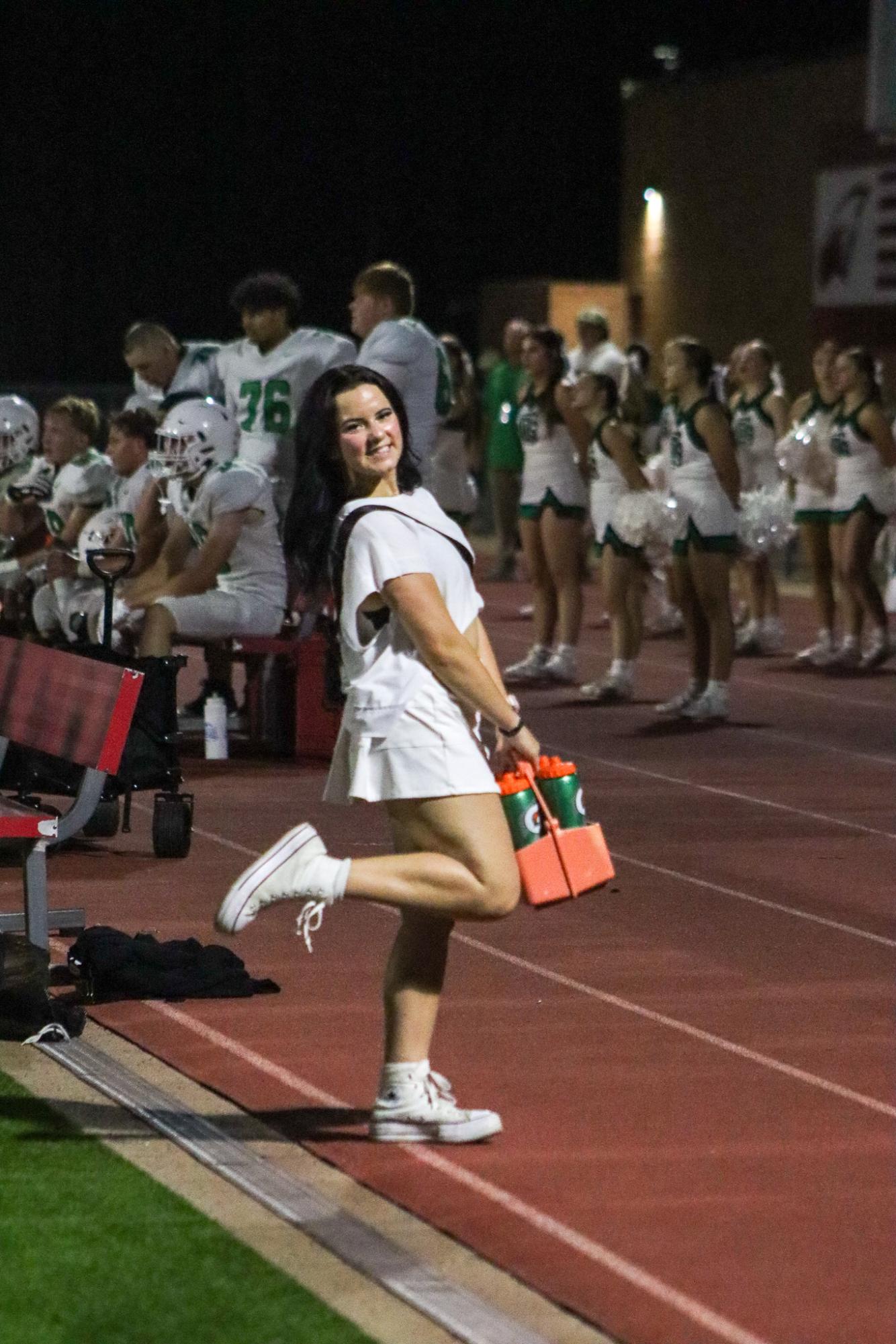 Varsity football vs. Maize (Photos by Delainey Stephenson)