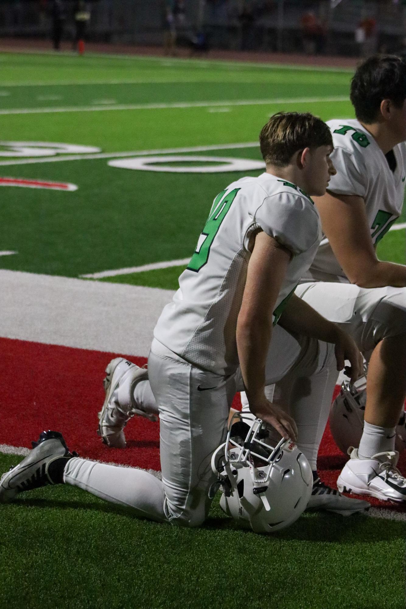 Varsity football vs. Maize (Photos by Delainey Stephenson)
