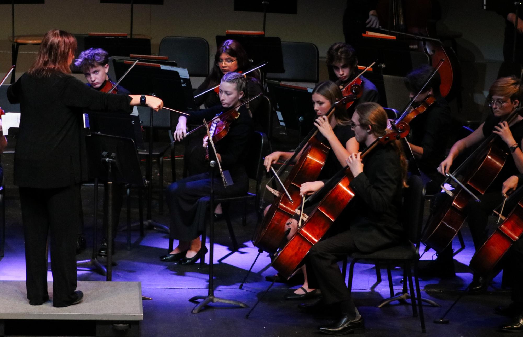 Orchestra concert (Photos by Teagan Kellogg)