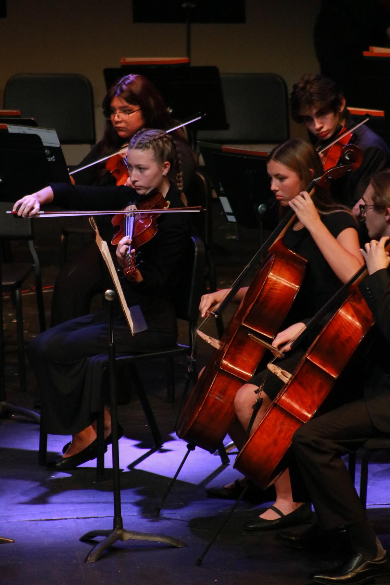 Orchestra concert (Photos by Teagan Kellogg)