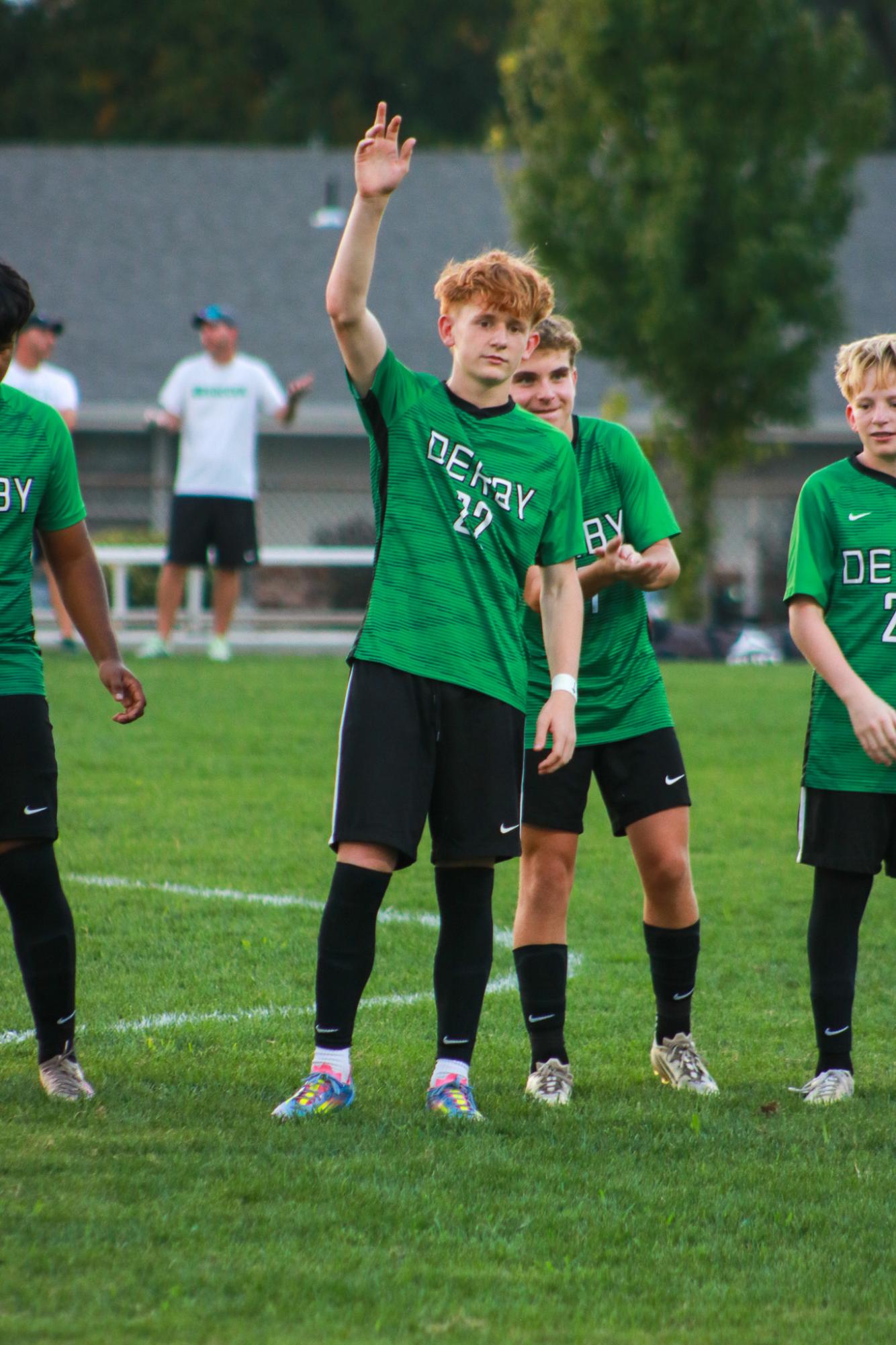 Boys varsity soccer vs. Valley Center (Photos by Madison Hite)