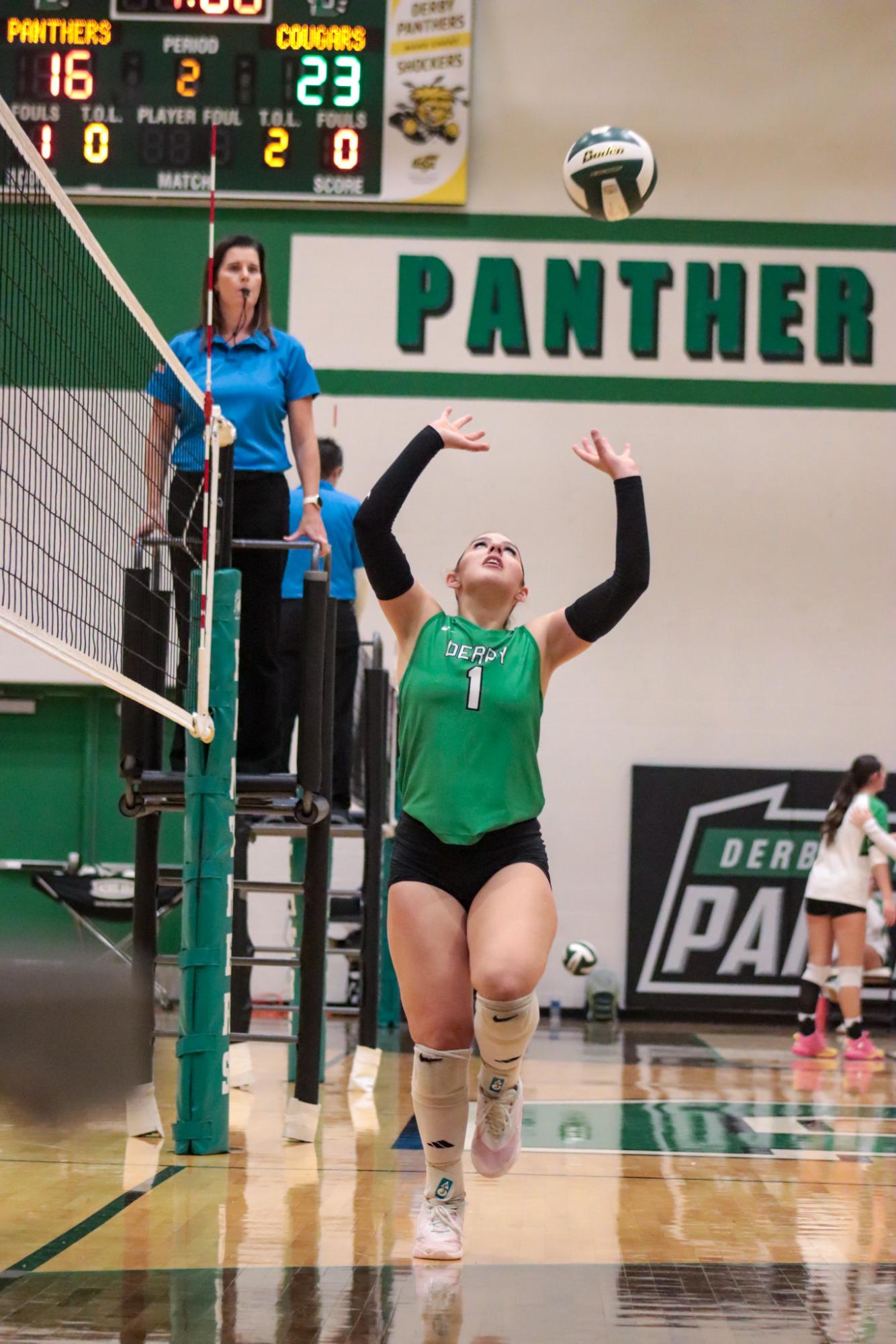 Volleyball vs. Valley Center (Photos by Kaelyn Kissack)