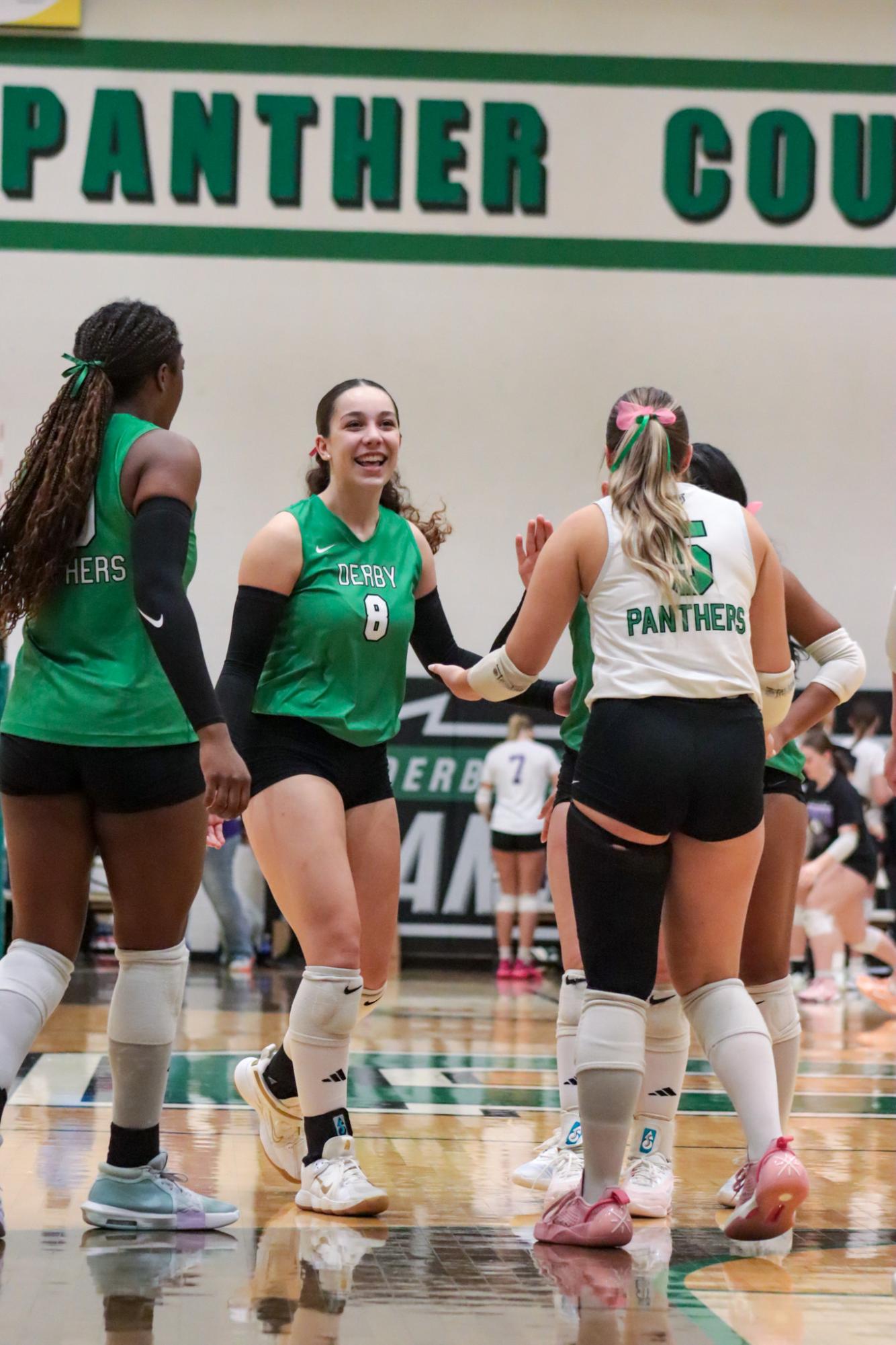 Volleyball vs. Valley Center (Photos by Kaelyn Kissack)