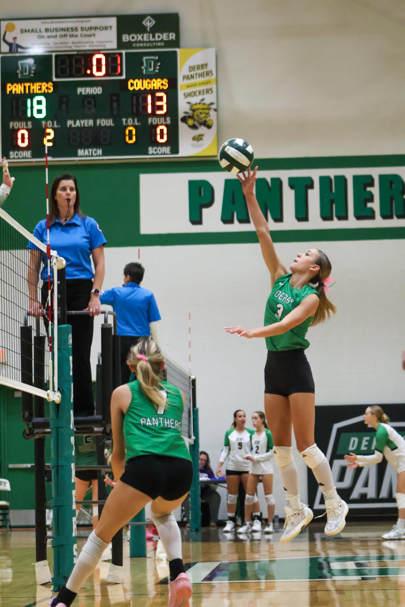 Varsity Volleyball vs South (By Isabella Webb)
