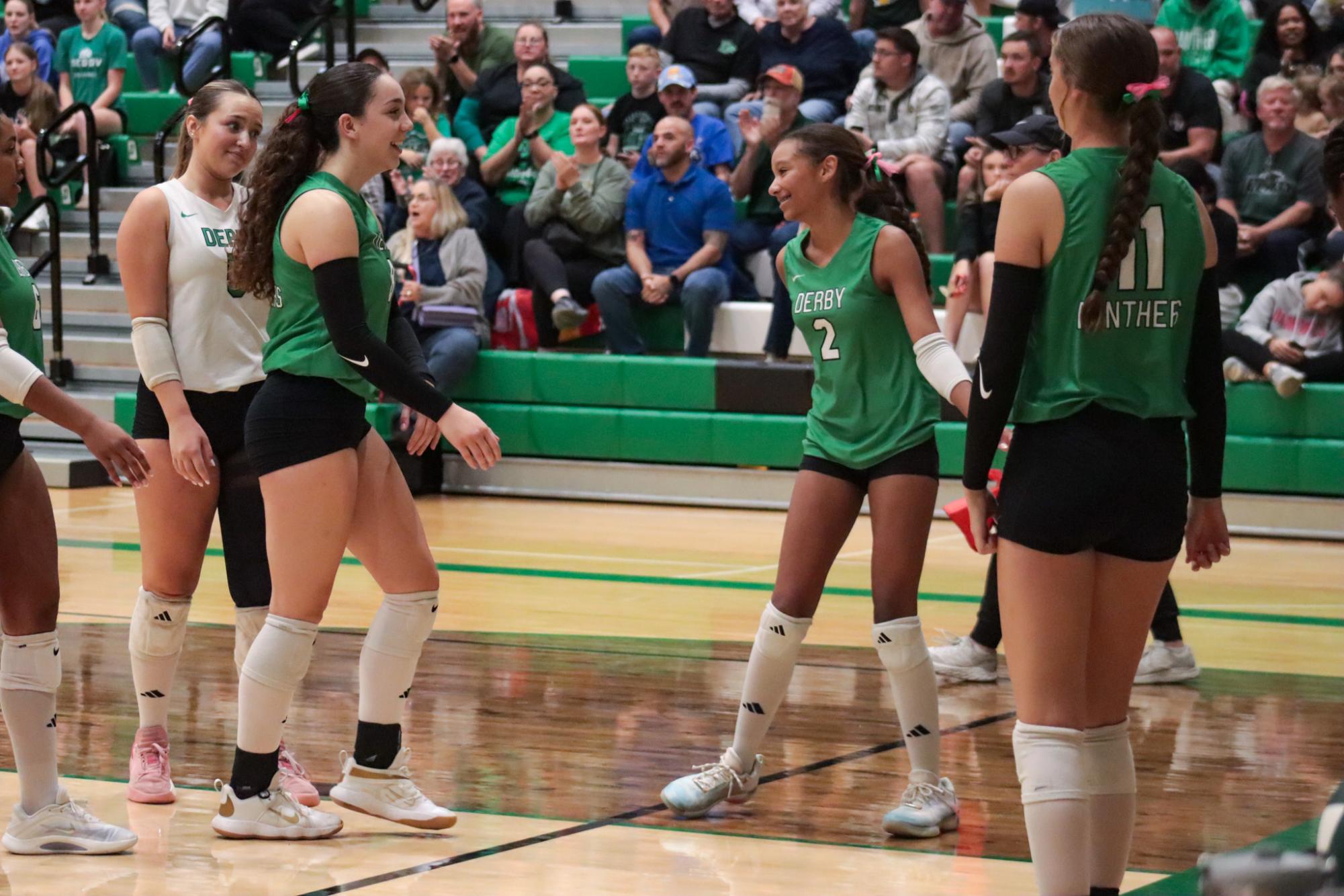 Volleyball vs. Valley Center (Photos by Kaelyn Kissack)