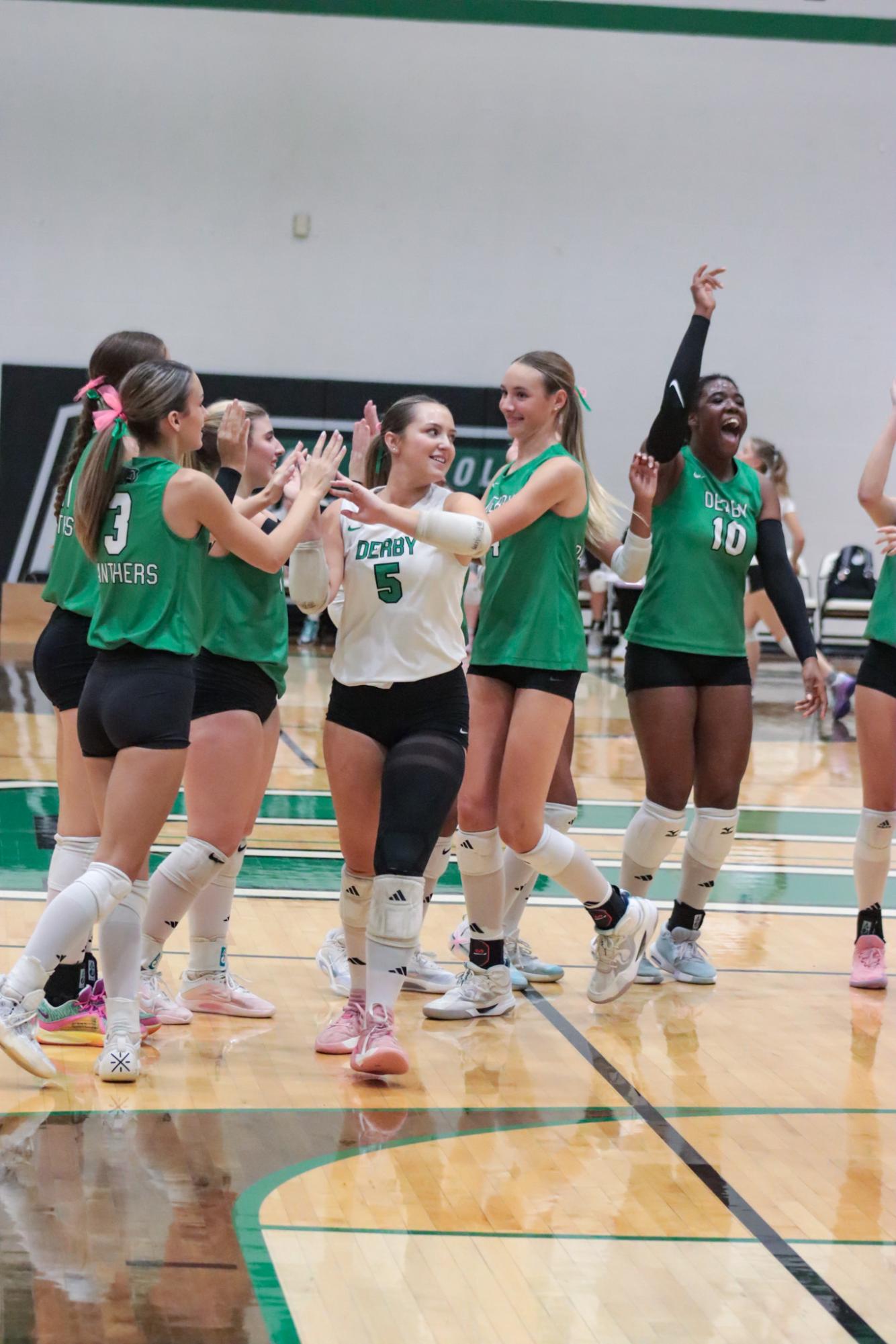 Volleyball vs. Valley Center (Photos by Kaelyn Kissack)