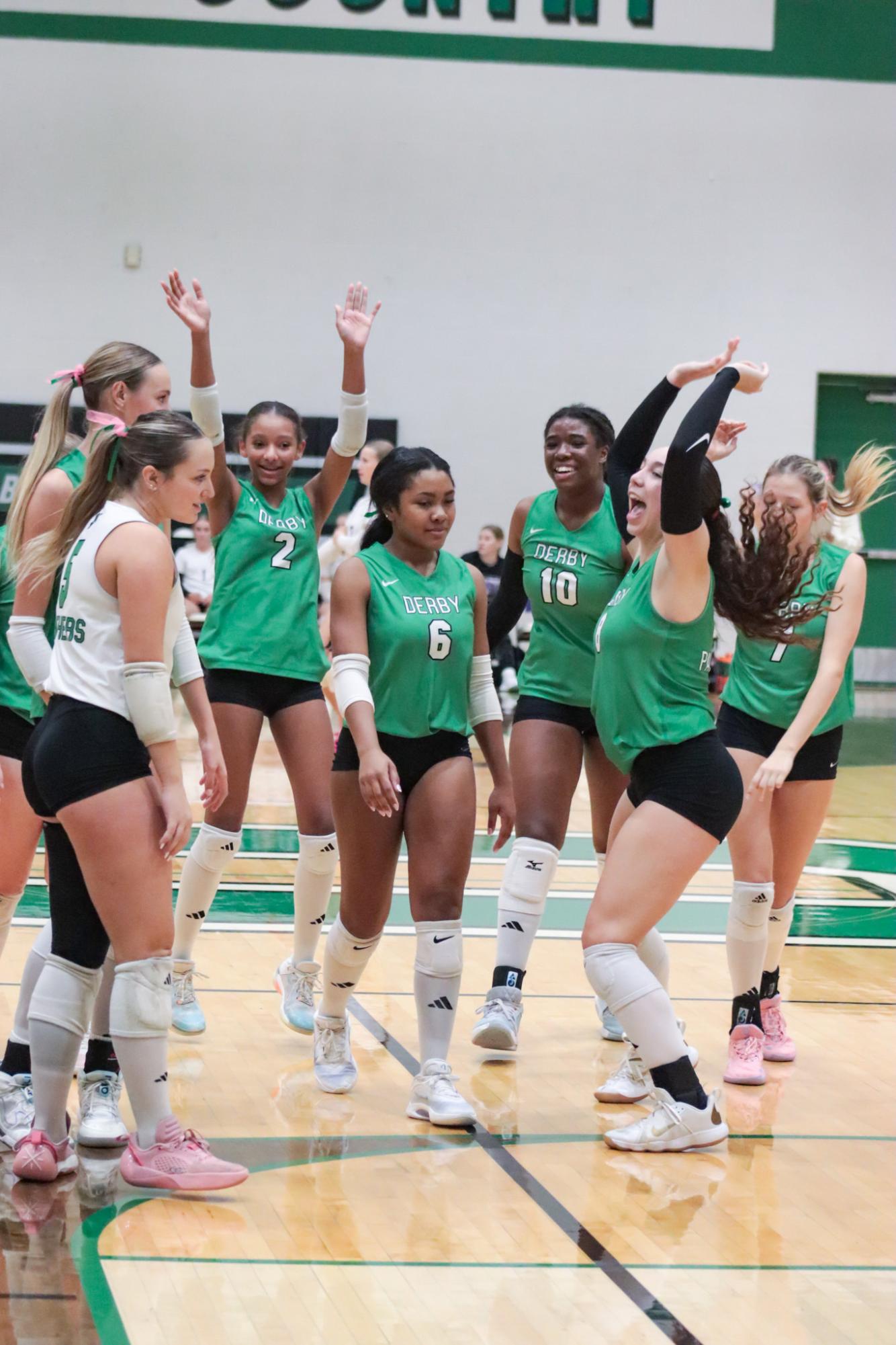 Volleyball vs. Valley Center (Photos by Kaelyn Kissack)