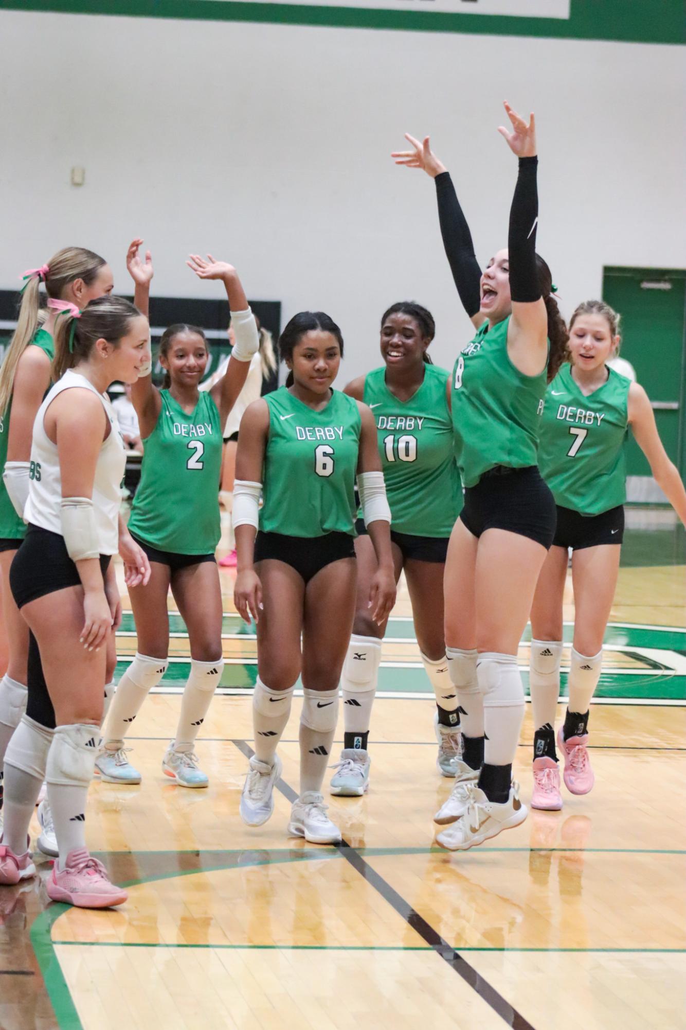 Volleyball vs. Valley Center (Photos by Kaelyn Kissack)