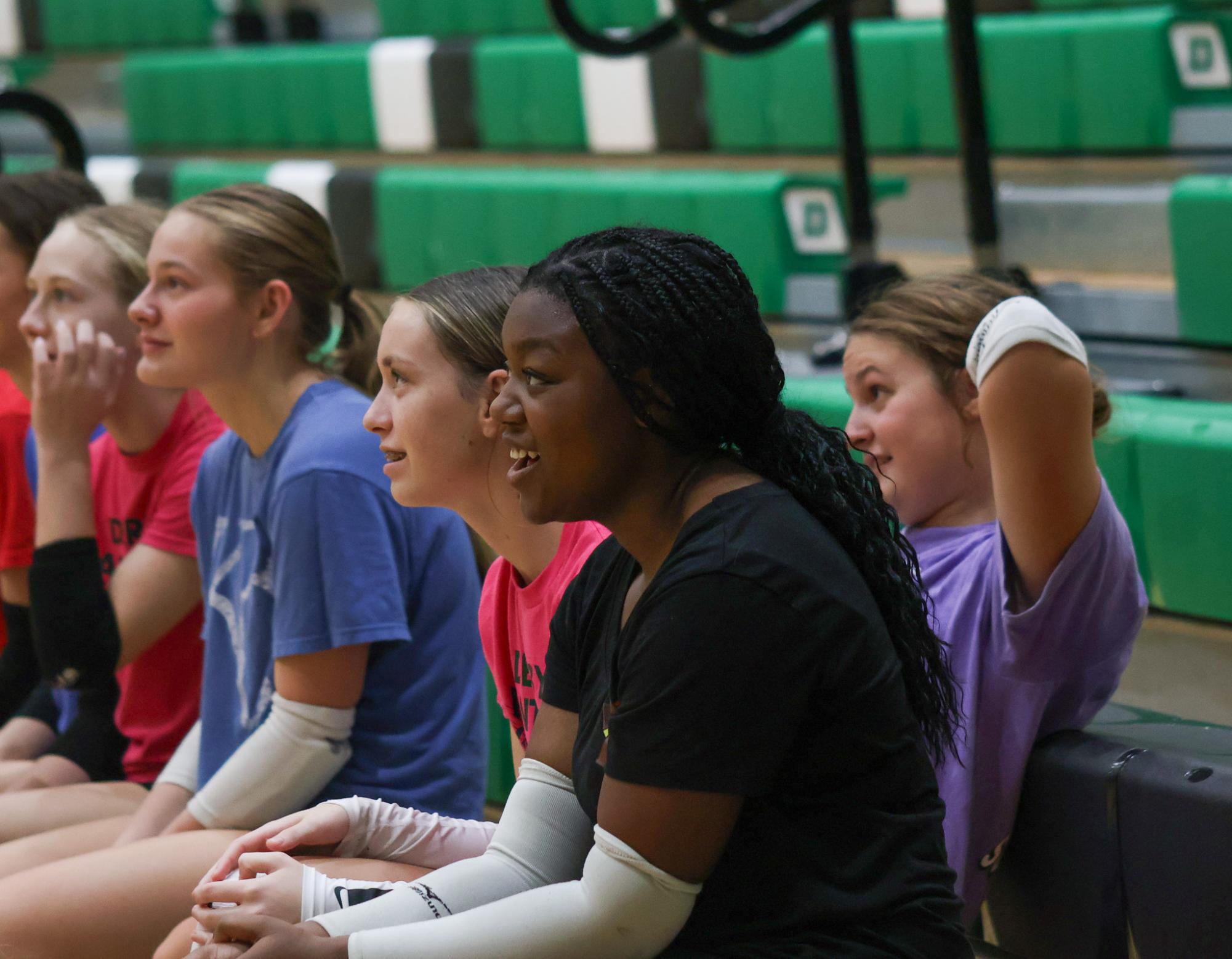 Girls Volleyball Practice (Photos by Isabella Webb
